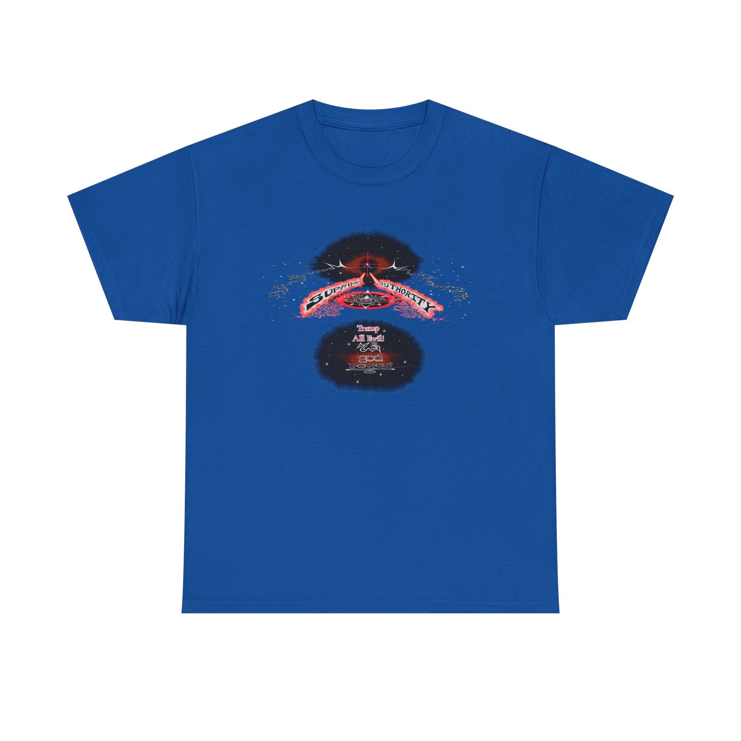Supreme Authority Trump All Evil -Unisex Heavy Cotton Tee