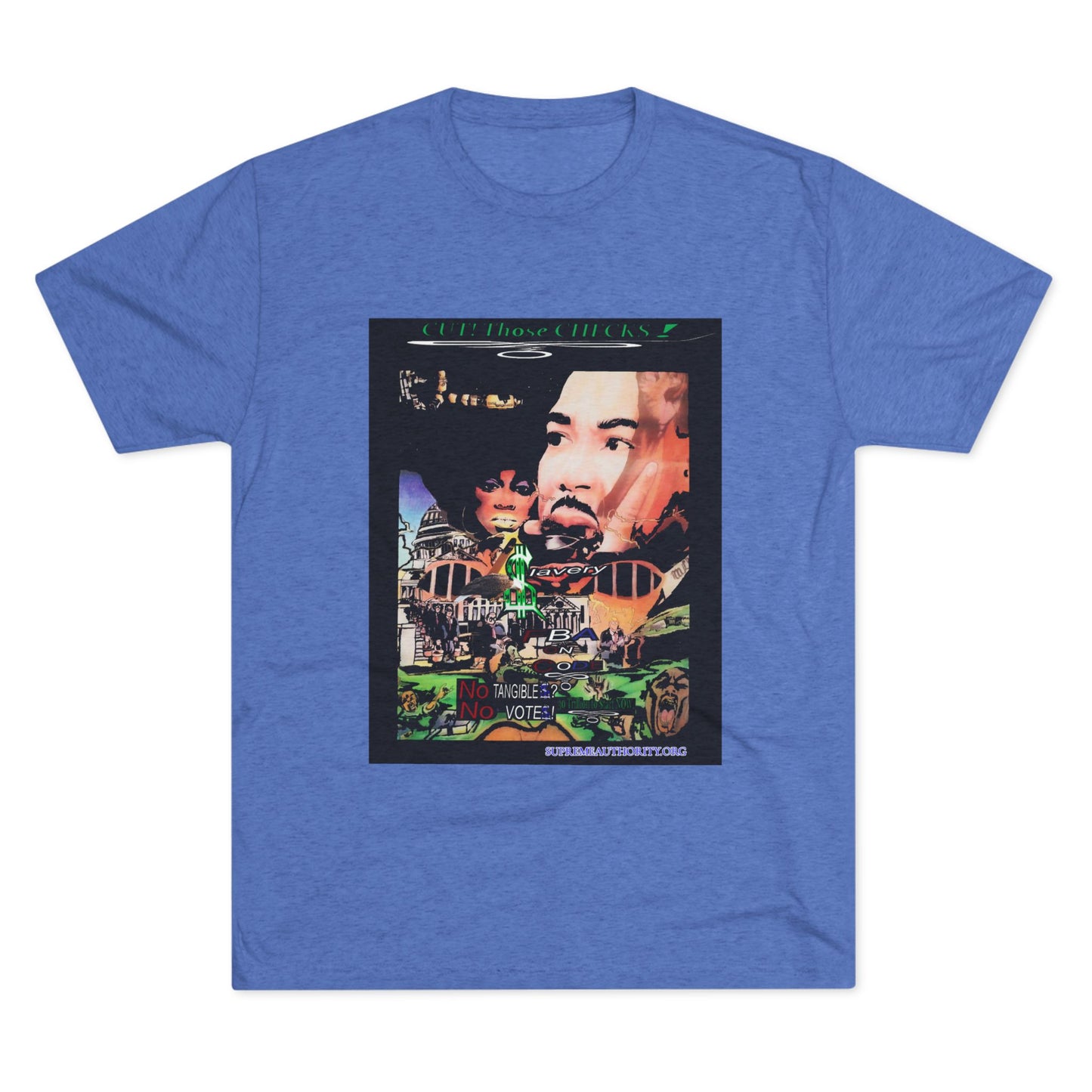 FBA On Code 1 -Unisex Tri-Blend Crew Tee