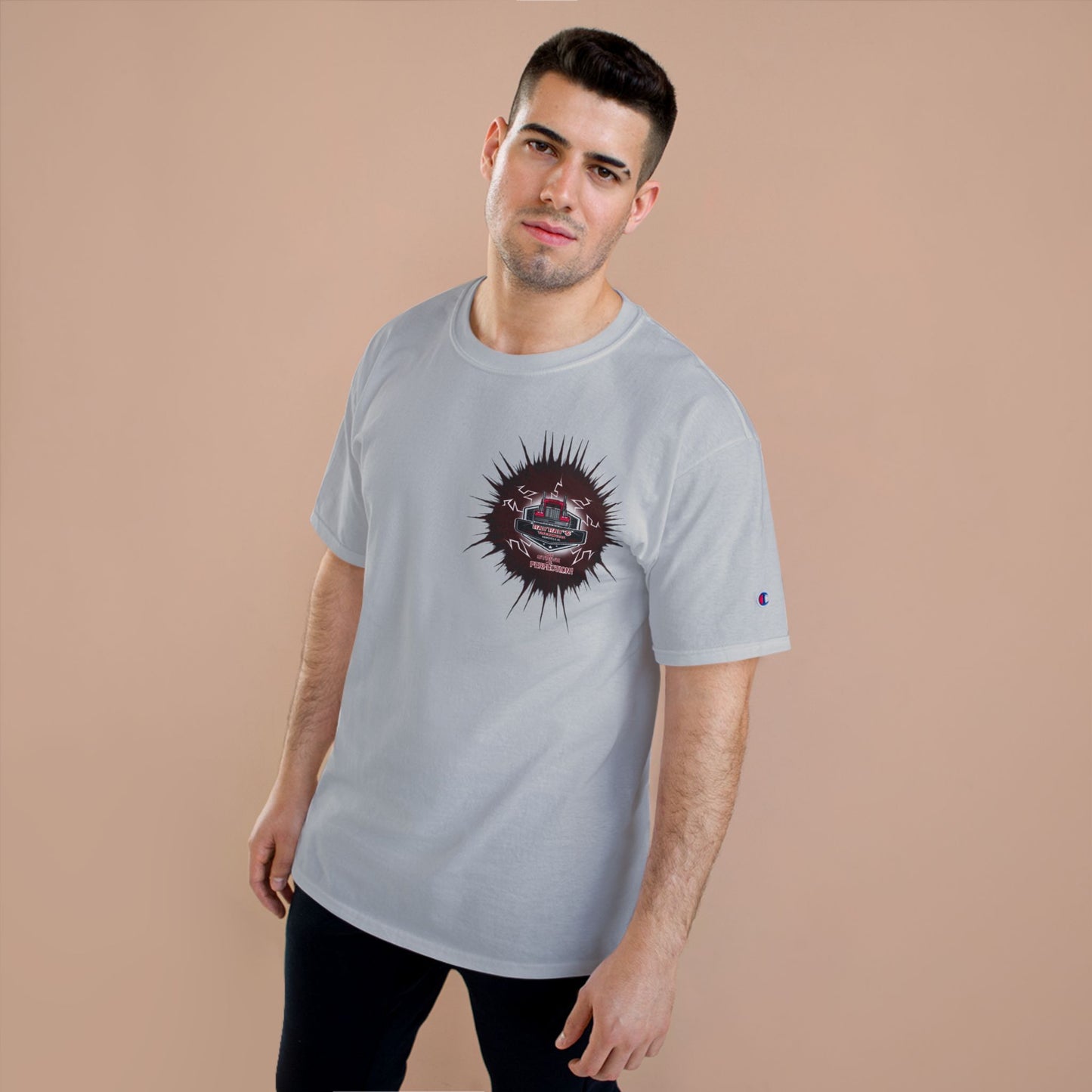 Ray Rays Trucking LLC Lightning - Champion T-Shirt