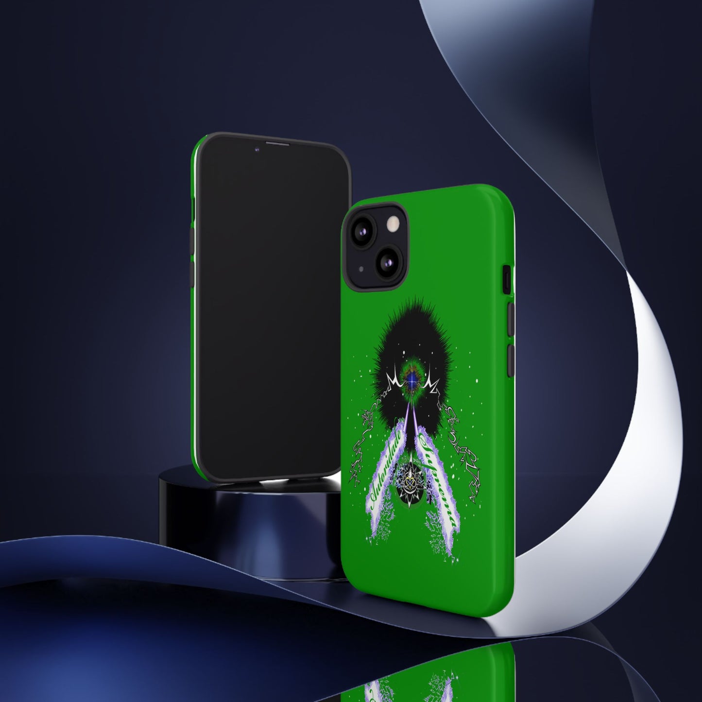Autoridade Suprema -Portuguese -Green-Iphone only! Tough Cases