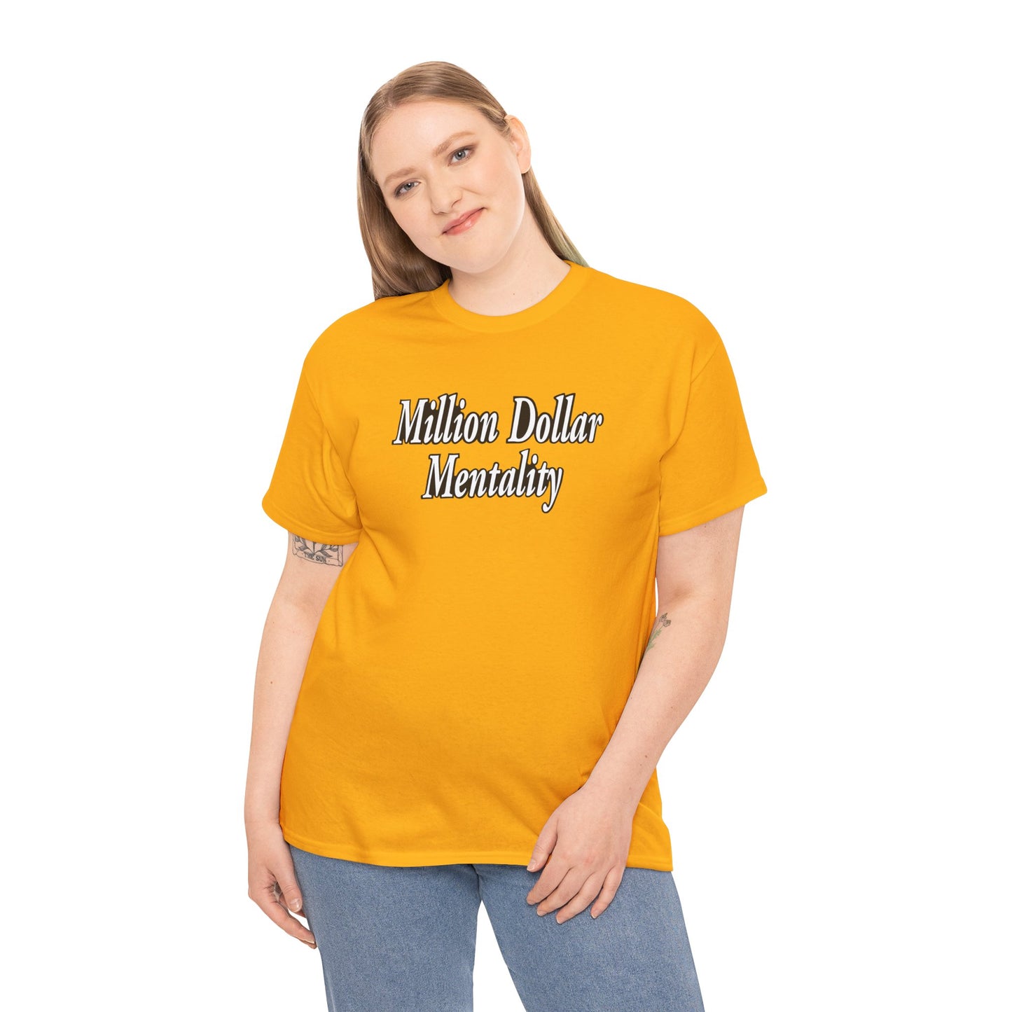 Copy of Million Dollar Mentality 1 Unisex Heavy Cotton Tee