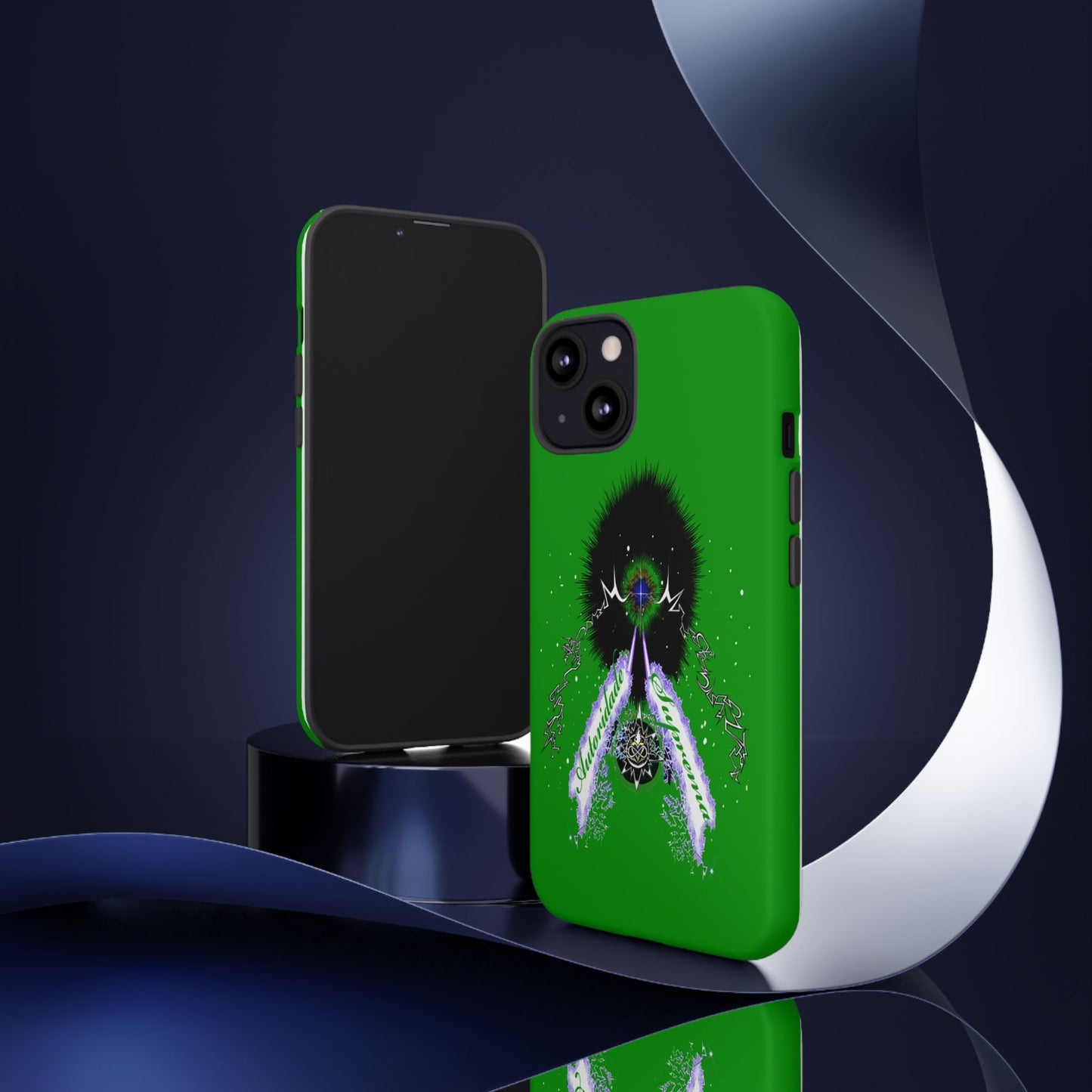Autoridade Suprema -Portuguese -Green-Iphone only! Tough Cases