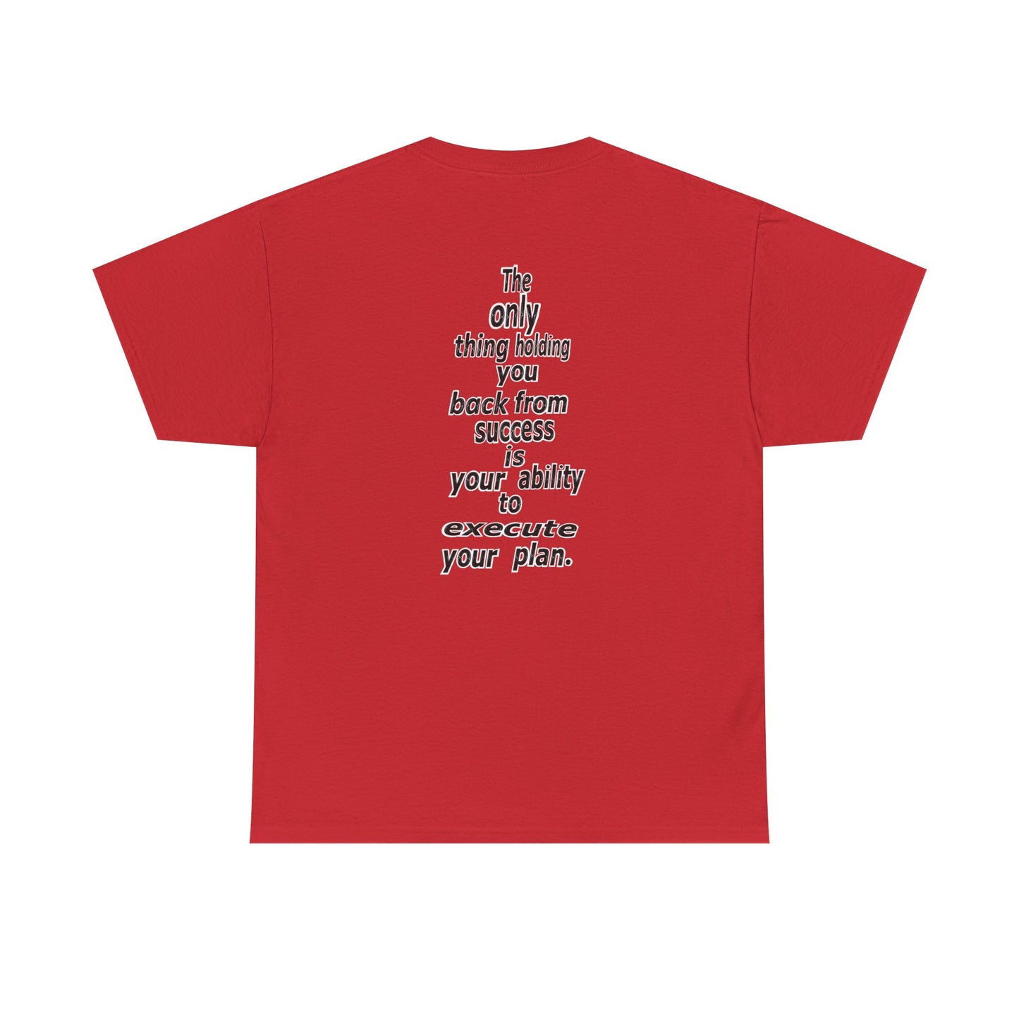 Copy of Million Dollar Mentality 2 w/ Life Hack Unisex Heavy Cotton Tee