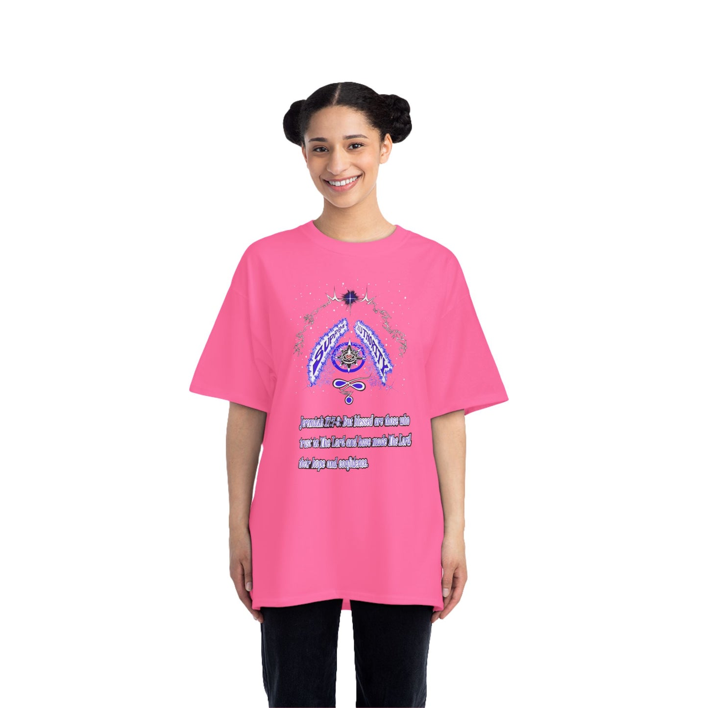 Supreme Authority -Jeremiah 17: 7-8 Beefy-T® Short-Sleeve T-Shirt