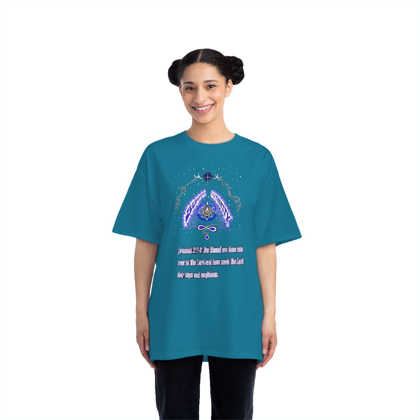 Supreme Authority -Jeremiah 17: 7-8 Beefy-T® Short-Sleeve T-Shirt