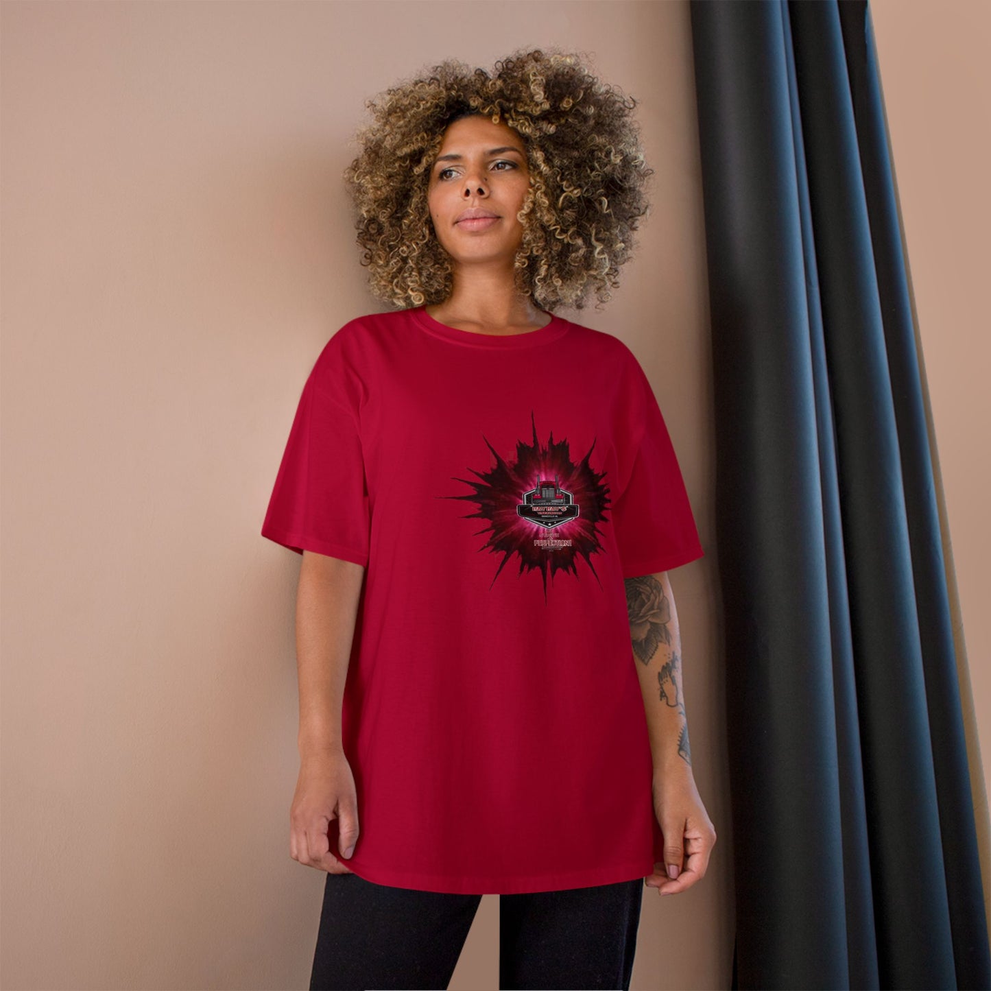 Ray Ray Trucking LLC Blazed Champion T-Shirt