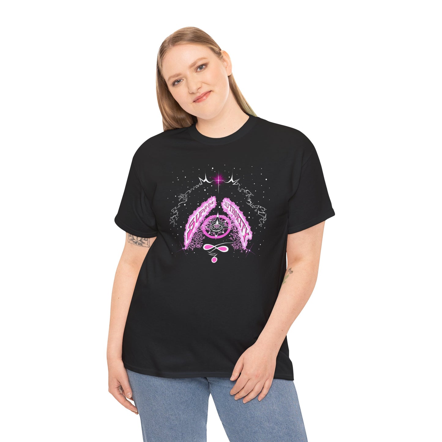 Copy of Supreme Authority pink! Unisex Heavy Cotton Tee