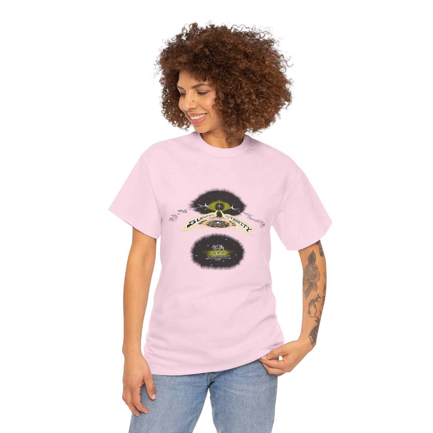 Copy of Supreme Authority god Power Gold -Unisex Heavy Cotton Tee
