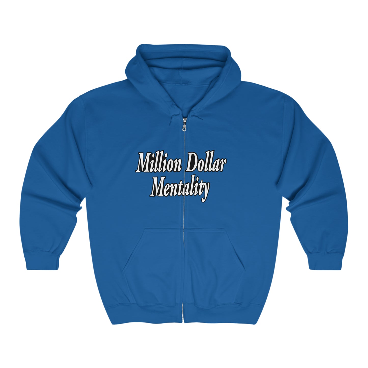 Copy of Million Dollar Mentality 2 -Unisex Heavy Blend™ Full Zip Hooded Sweatshirt