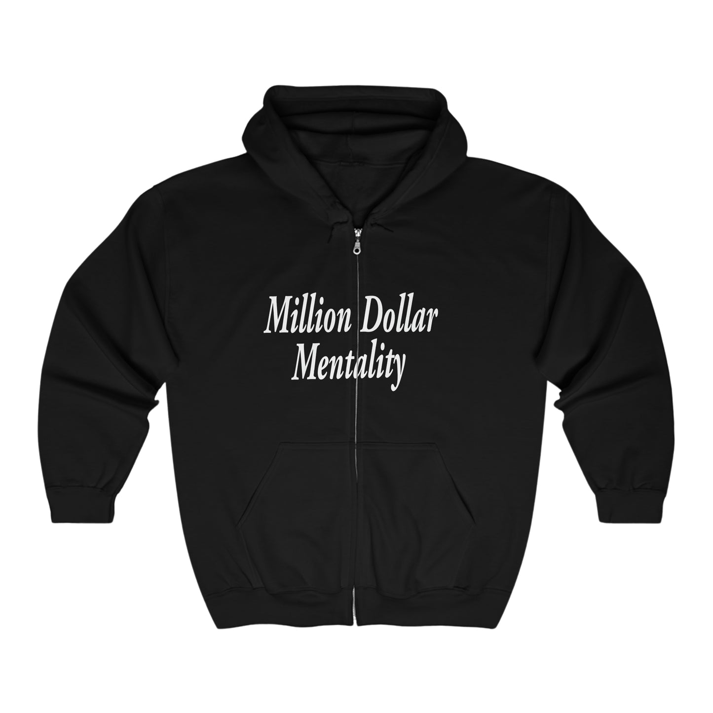 Copy of Million Dollar Mentality 2 -Unisex Heavy Blend™ Full Zip Hooded Sweatshirt