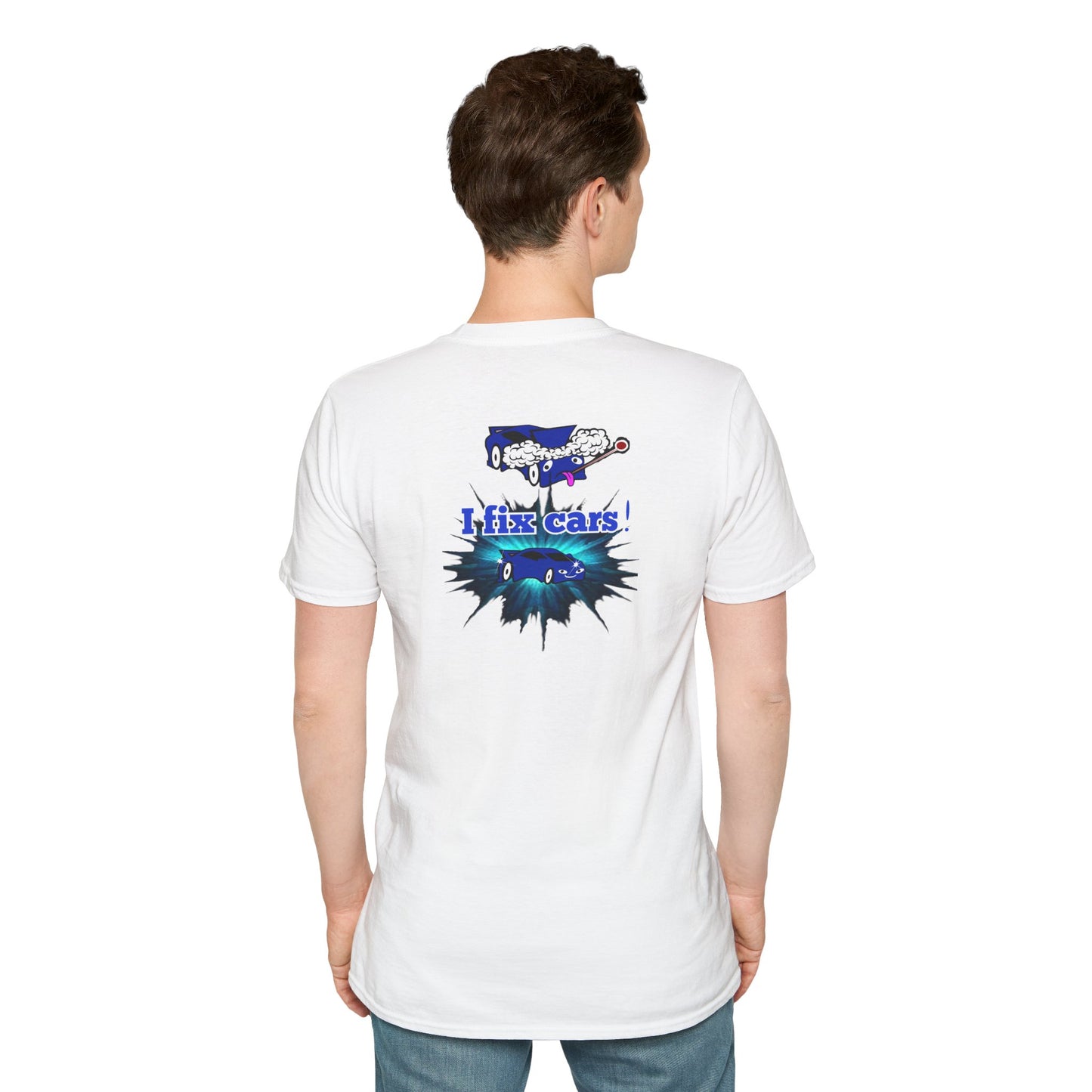 I fix cars! - Unisex Softstyle T-Shirt
