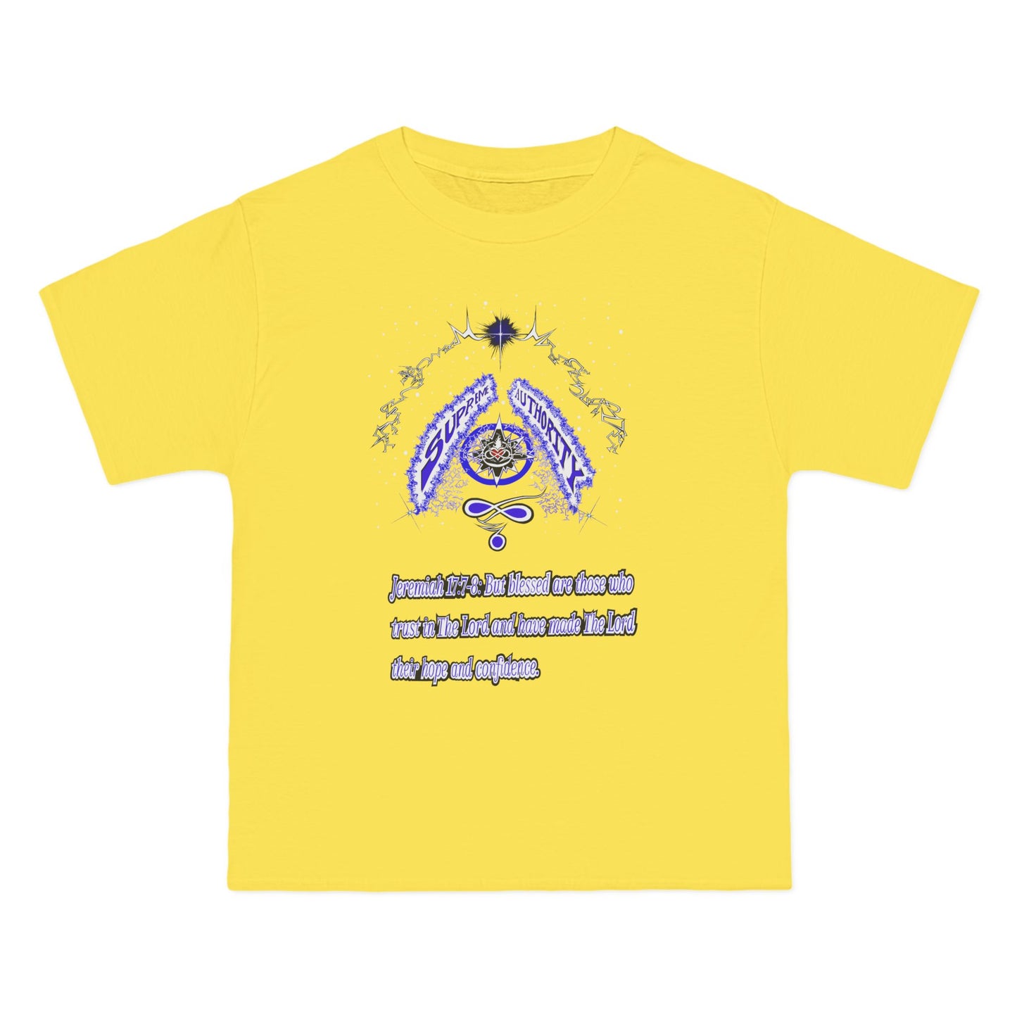Supreme Authority -Jeremiah 17: 7-8 Beefy-T® Short-Sleeve T-Shirt