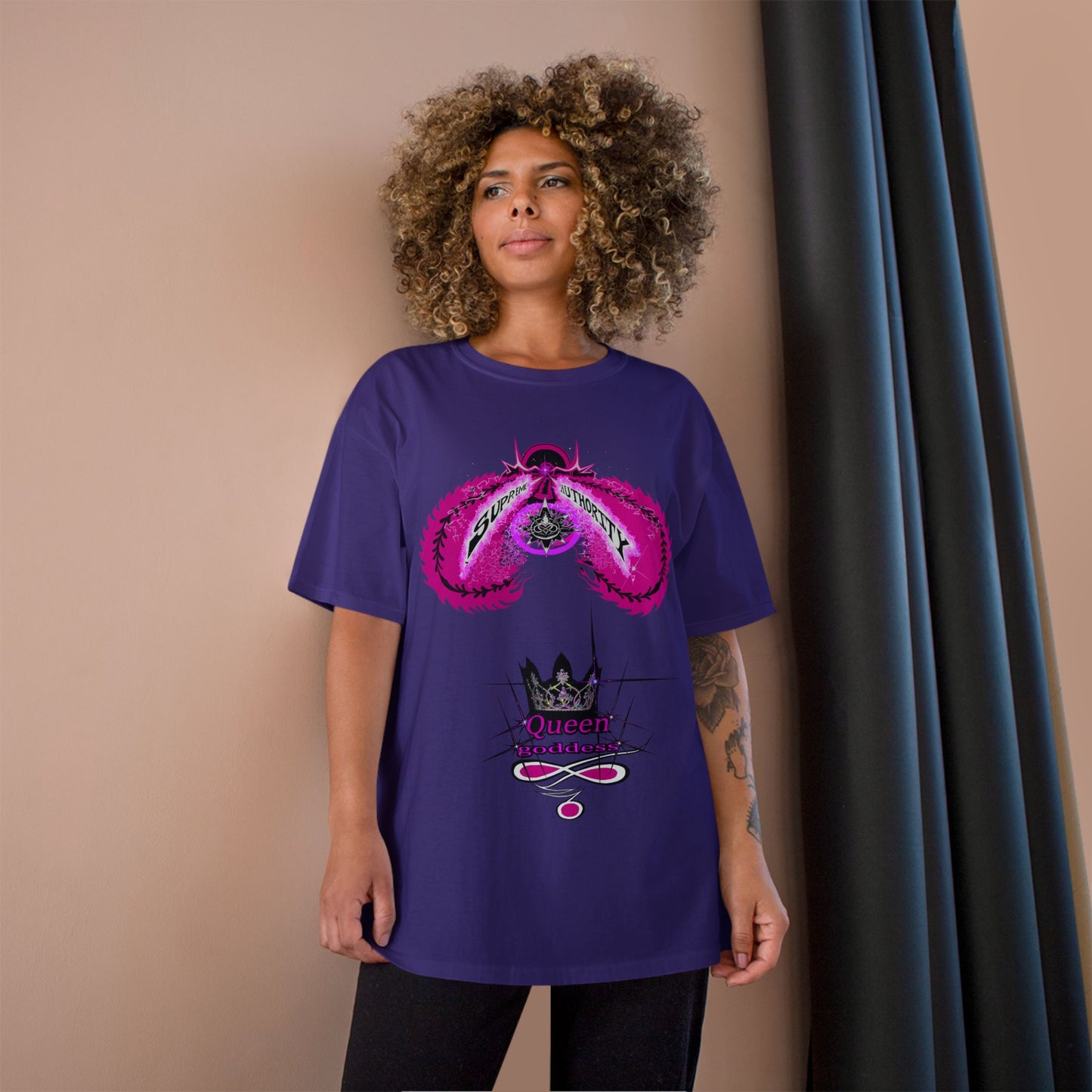 Supreme Authority Queen goddess Champion T-Shirt