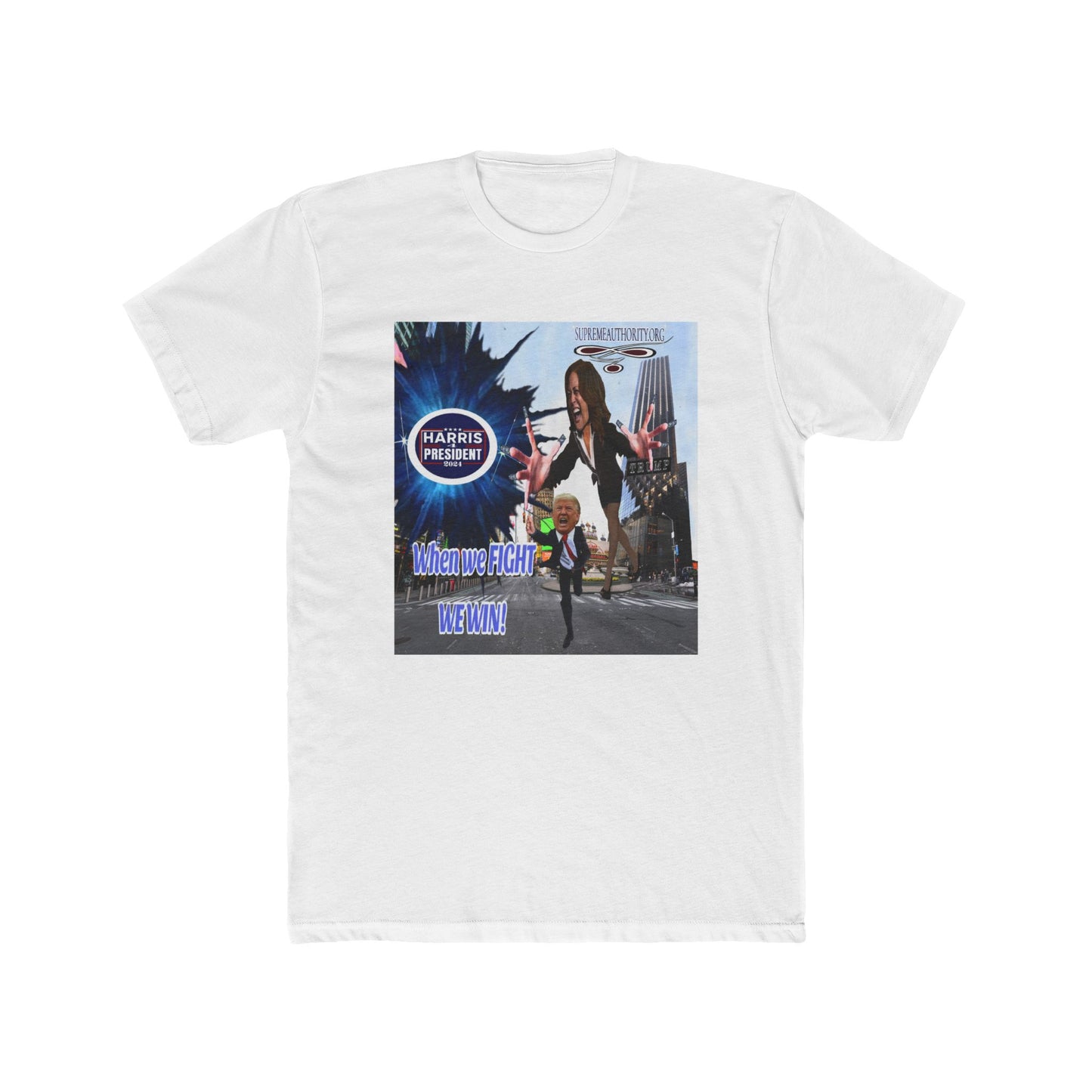 Kamala Giant 2 - Unisex Cotton Crew Tee