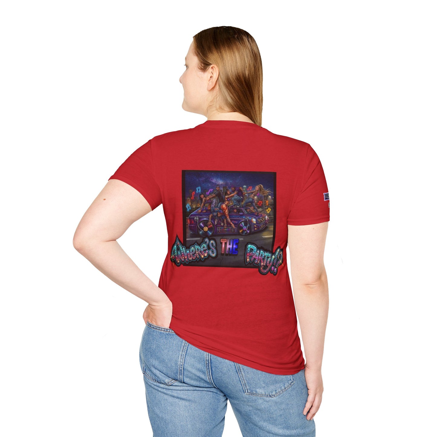 Where's The Party FBA USA - Supreme Authority -Unisex Soft style T-Shirt
