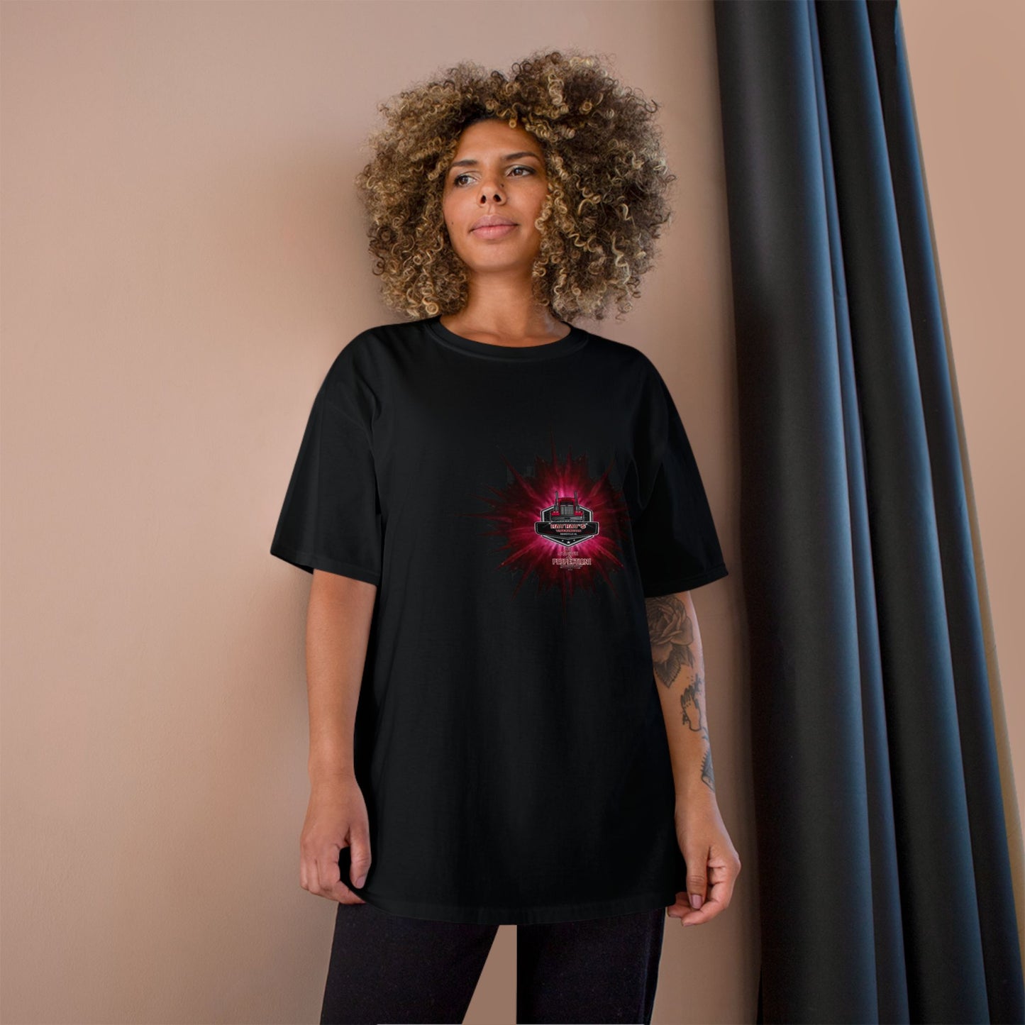 Ray Ray Trucking LLC Blazed Champion T-Shirt