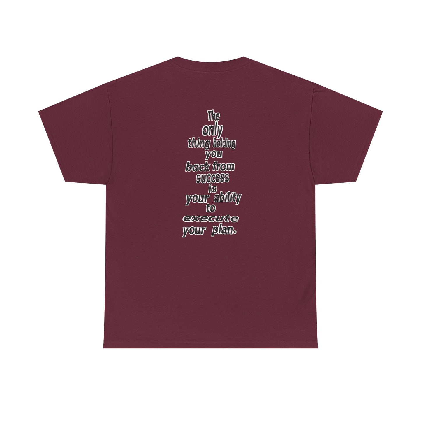 Copy of Million Dollar Mentality 2 w/ Life Hack Unisex Heavy Cotton Tee