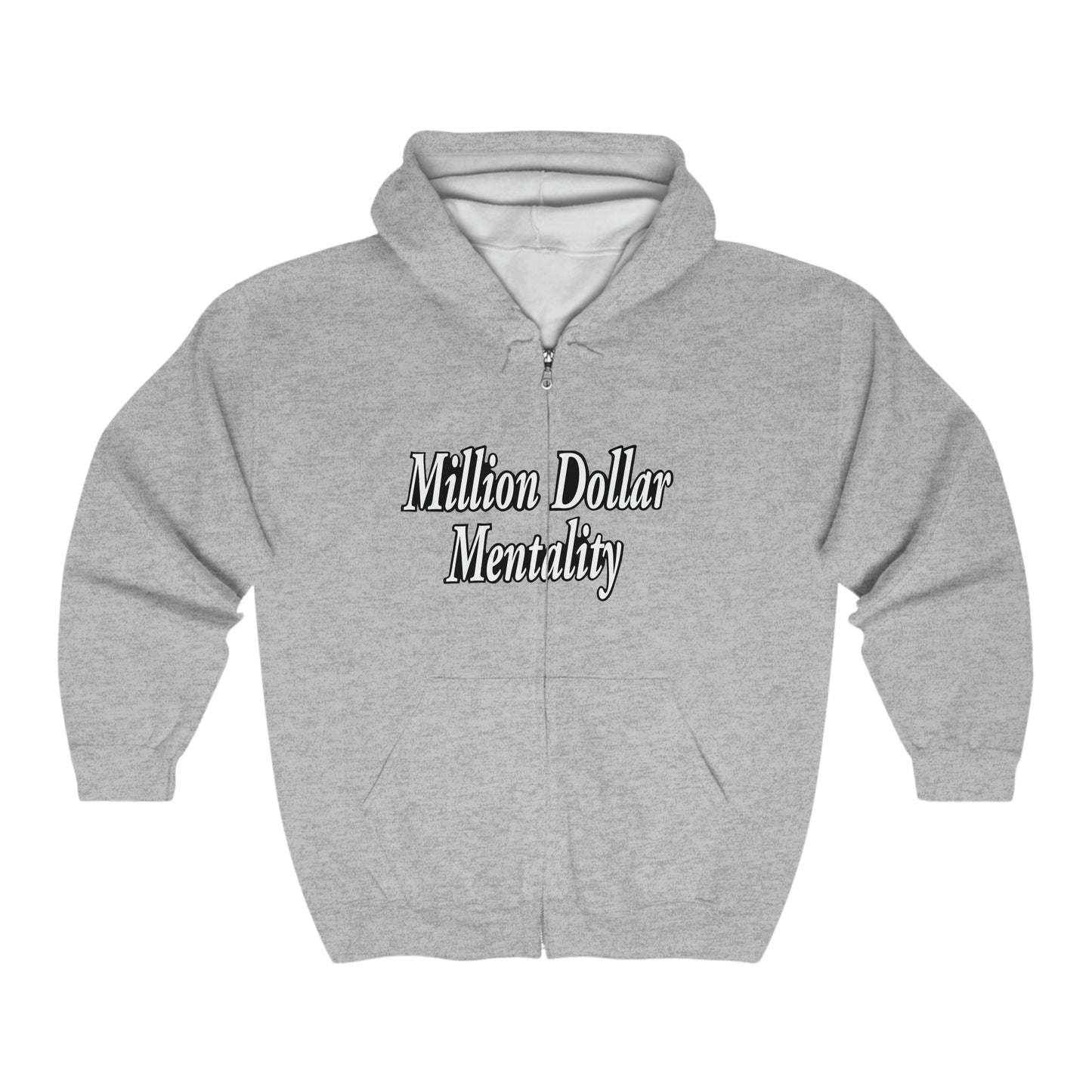 Copy of Million Dollar Mentality 2 -Unisex Heavy Blend™ Full Zip Hooded Sweatshirt