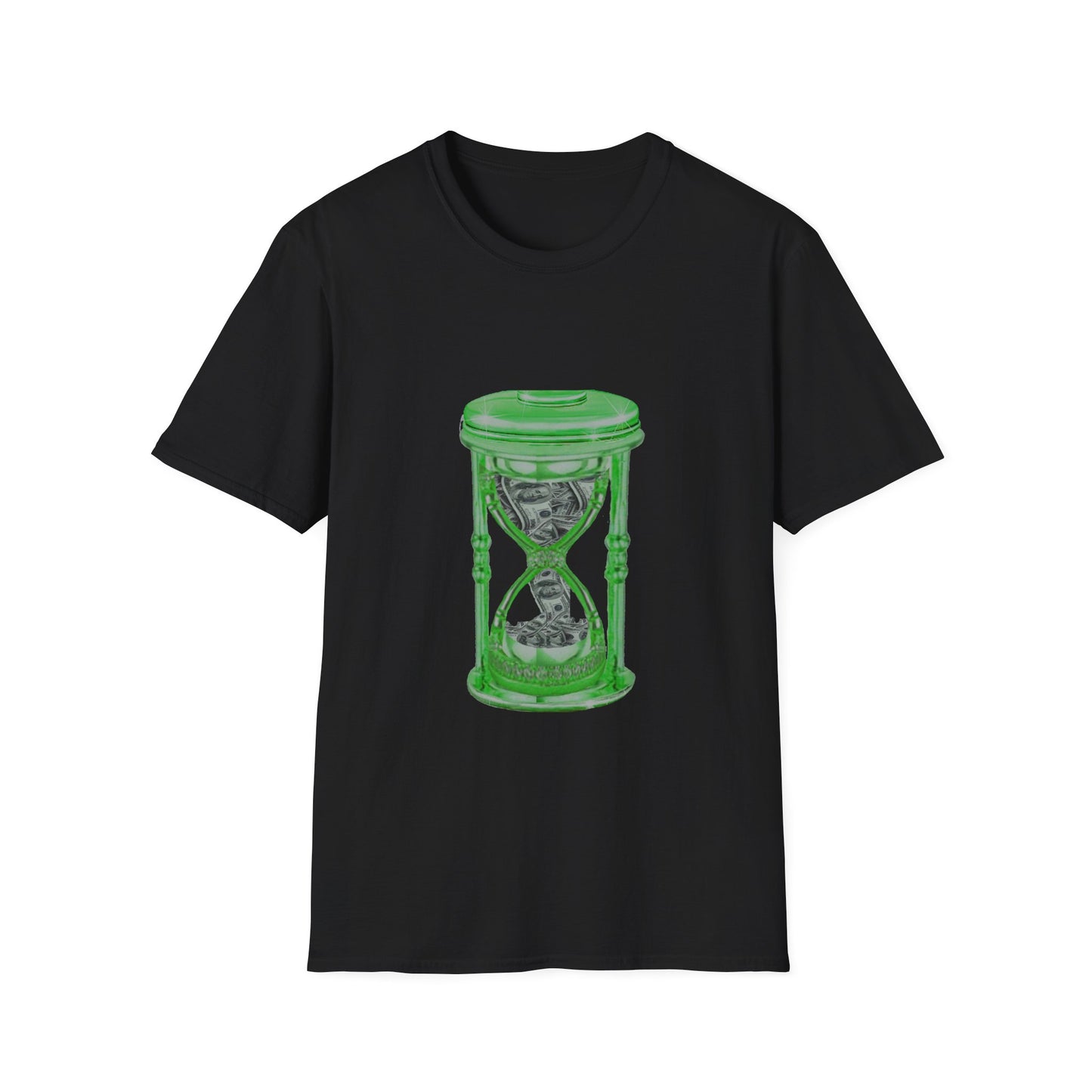 MY Time is MONEY Green - Unisex Softstyle T-Shirt