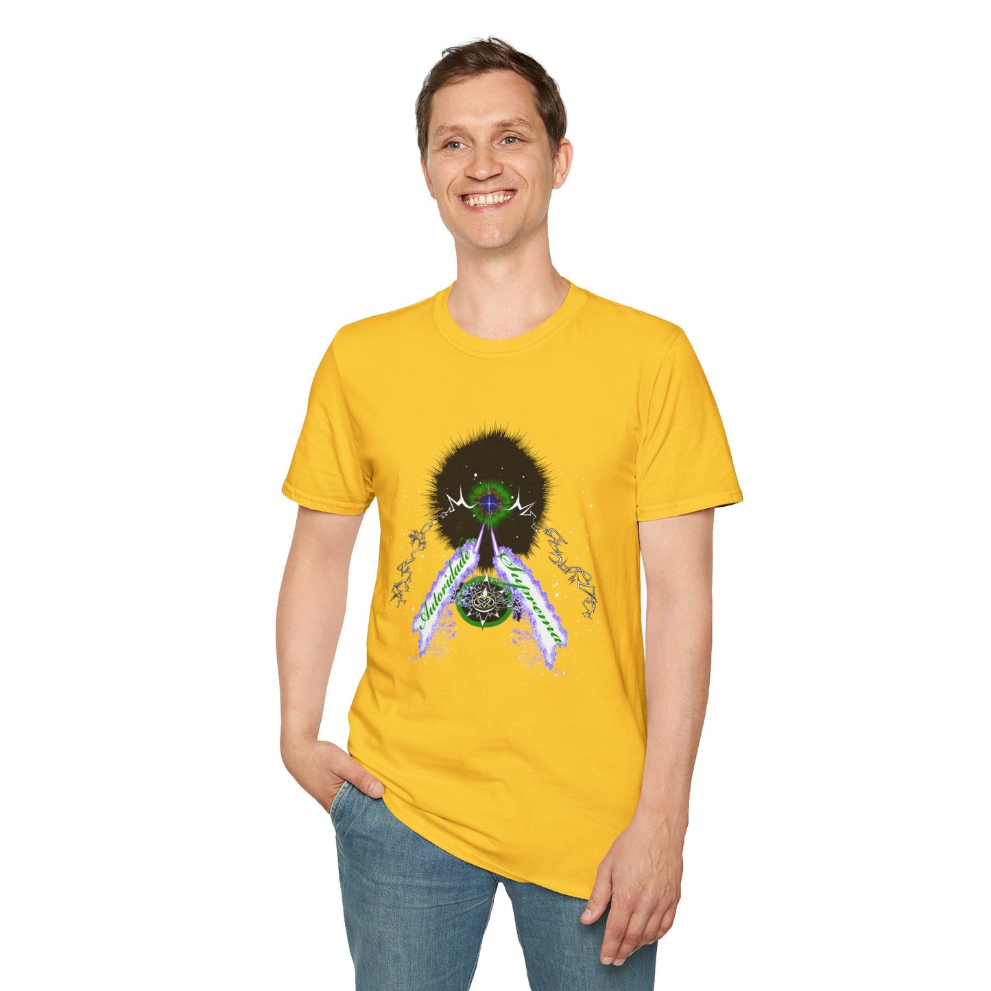 Autoridade Suprema- Portuguese - Unisex Softstyle T-Shirt