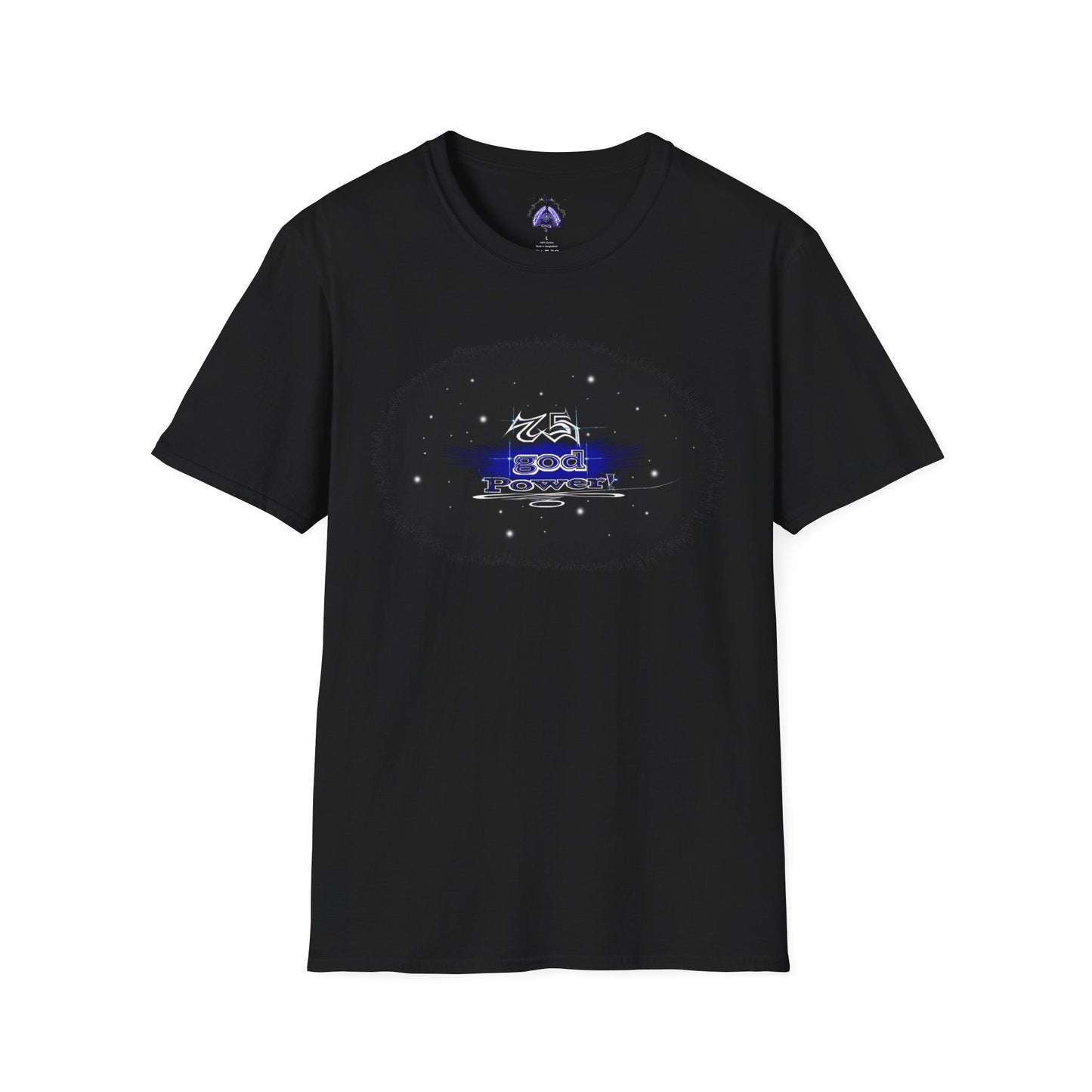Supreme Authority 75 god power praying hands remix 1 Unisex Softstyle T-Shirt