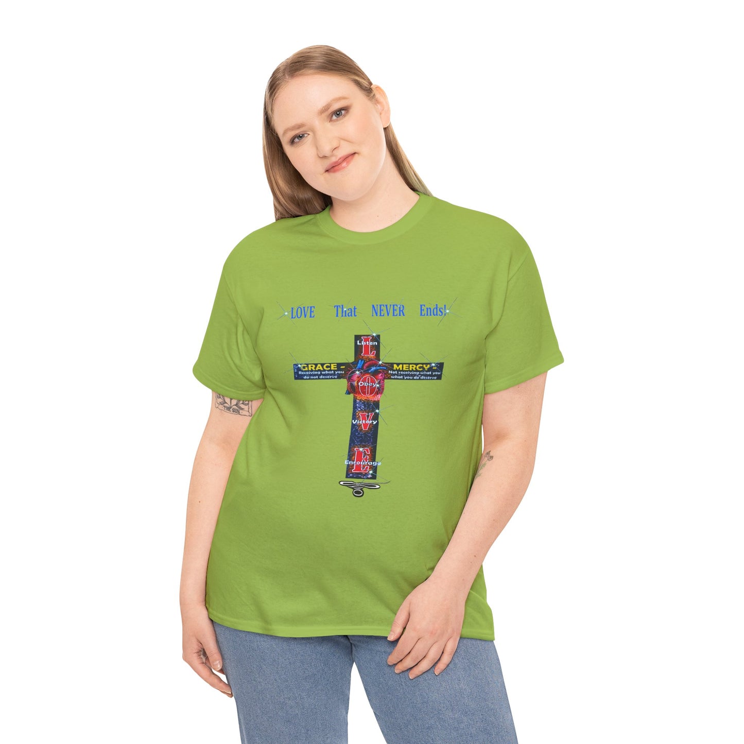 David Burgher Art -Unisex Heavy Cotton Tee