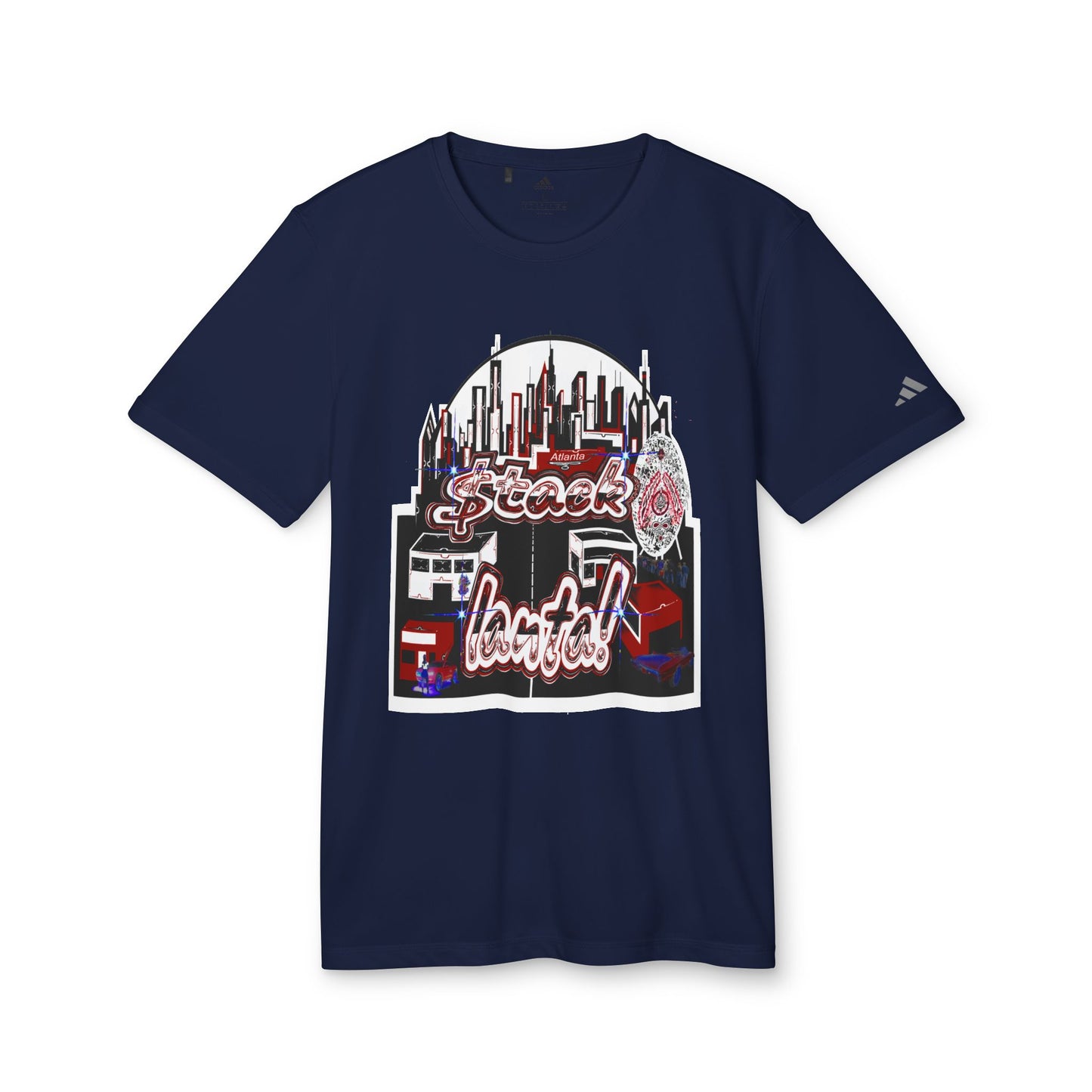 Stack-lanta! Get Money! Graffiti Remix! Supreme Authority - adidas Unisex Sport T-shirt