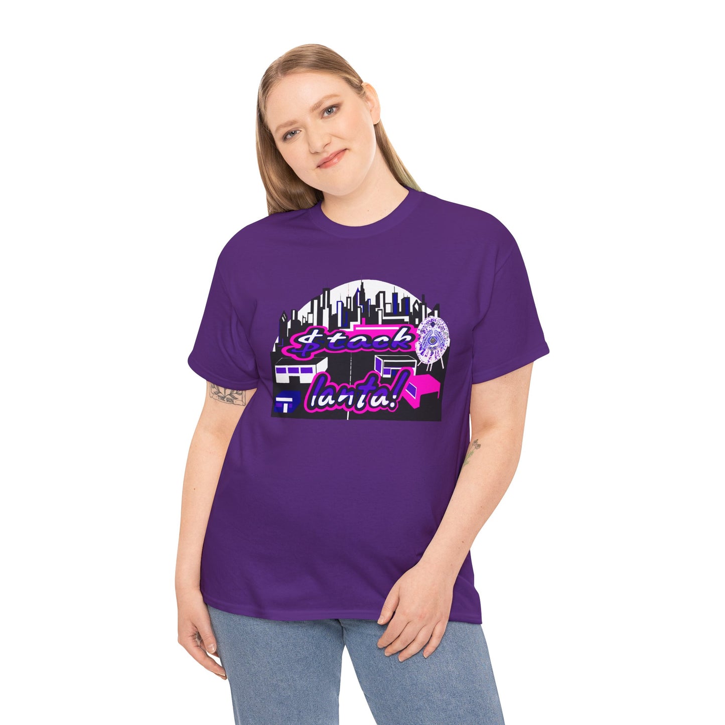 $tack-lanta! 3 Supreme Authority -Unisex Heavy Cotton Tee