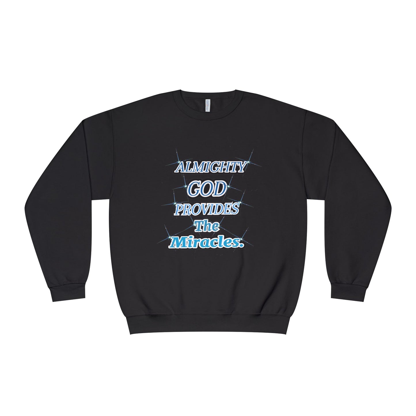 spiritual miracle for Pastors - front Unisex NuBlend® Crewneck Sweatshirt