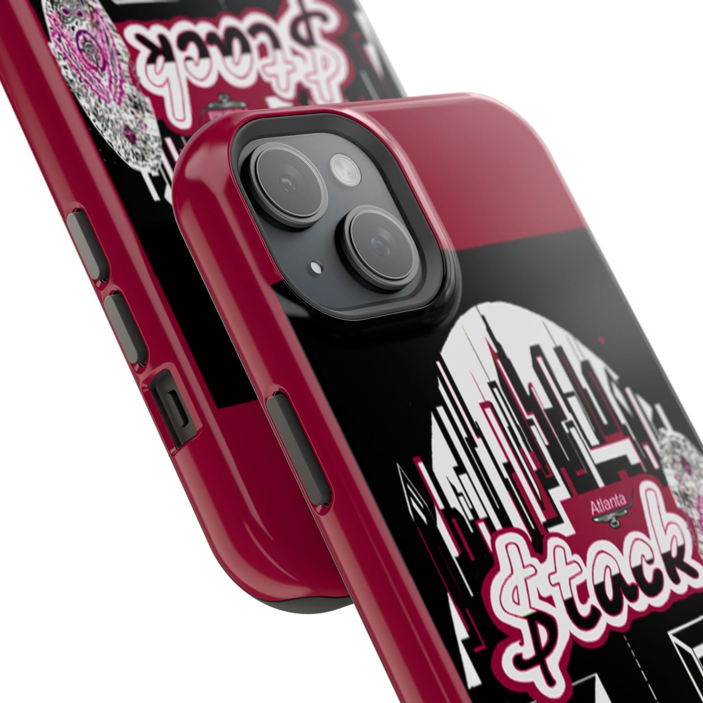 Stack-lanta 2!Remix Red Supreme Authority Iphone ONLY -Impact-Resistant Cases