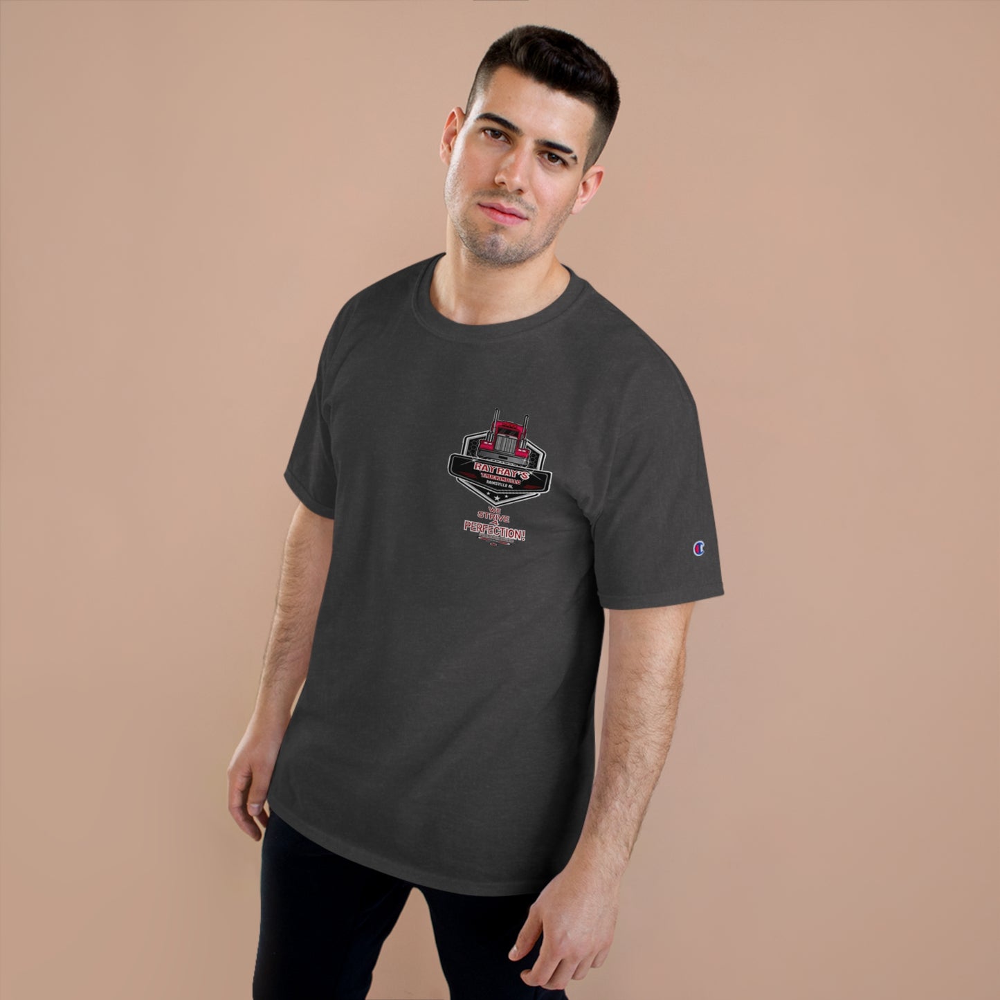 Ray Trucking Bigger - Champion T-Shirt