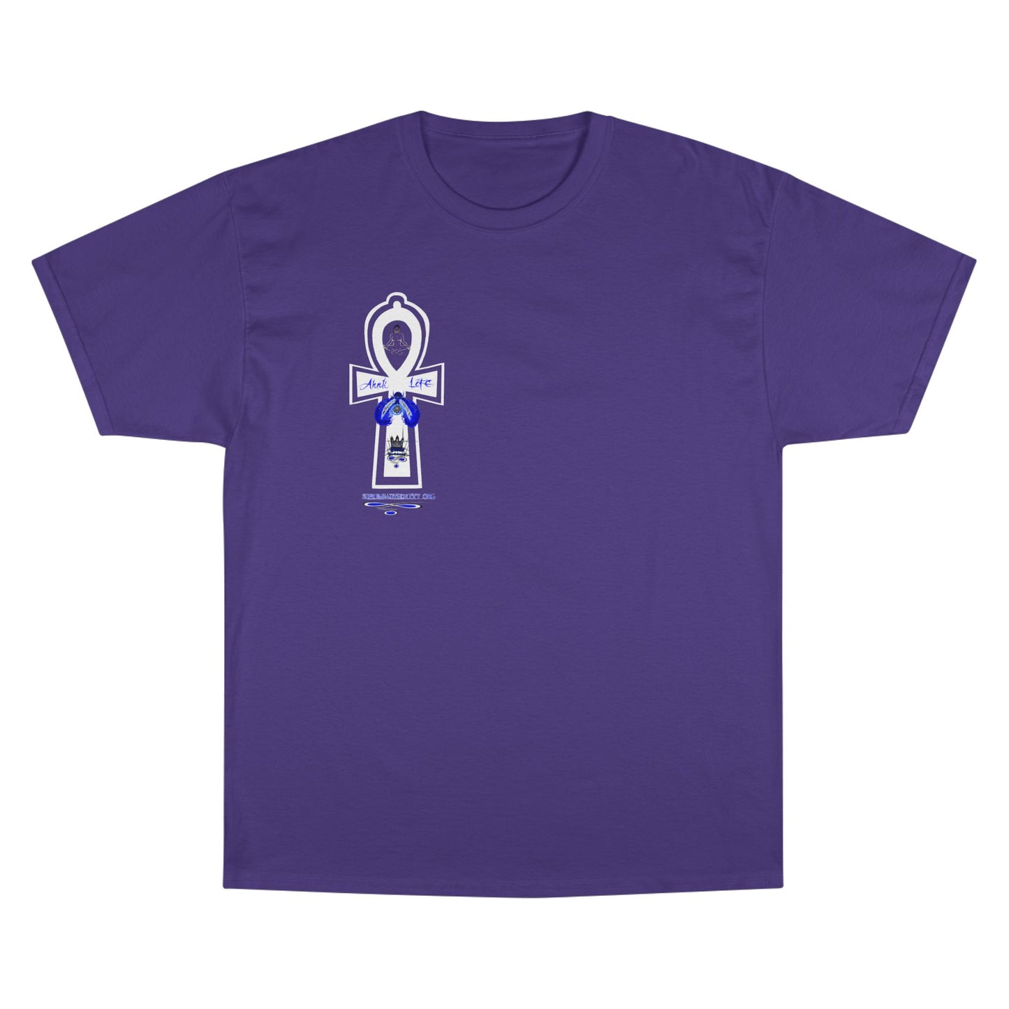 Ankh Life Queen goddess Supreme Authority -Champion T-Shirt