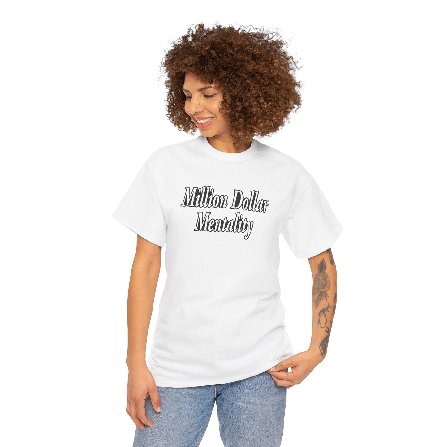 Copy of Million Dollar Mentality 1 Unisex Heavy Cotton Tee