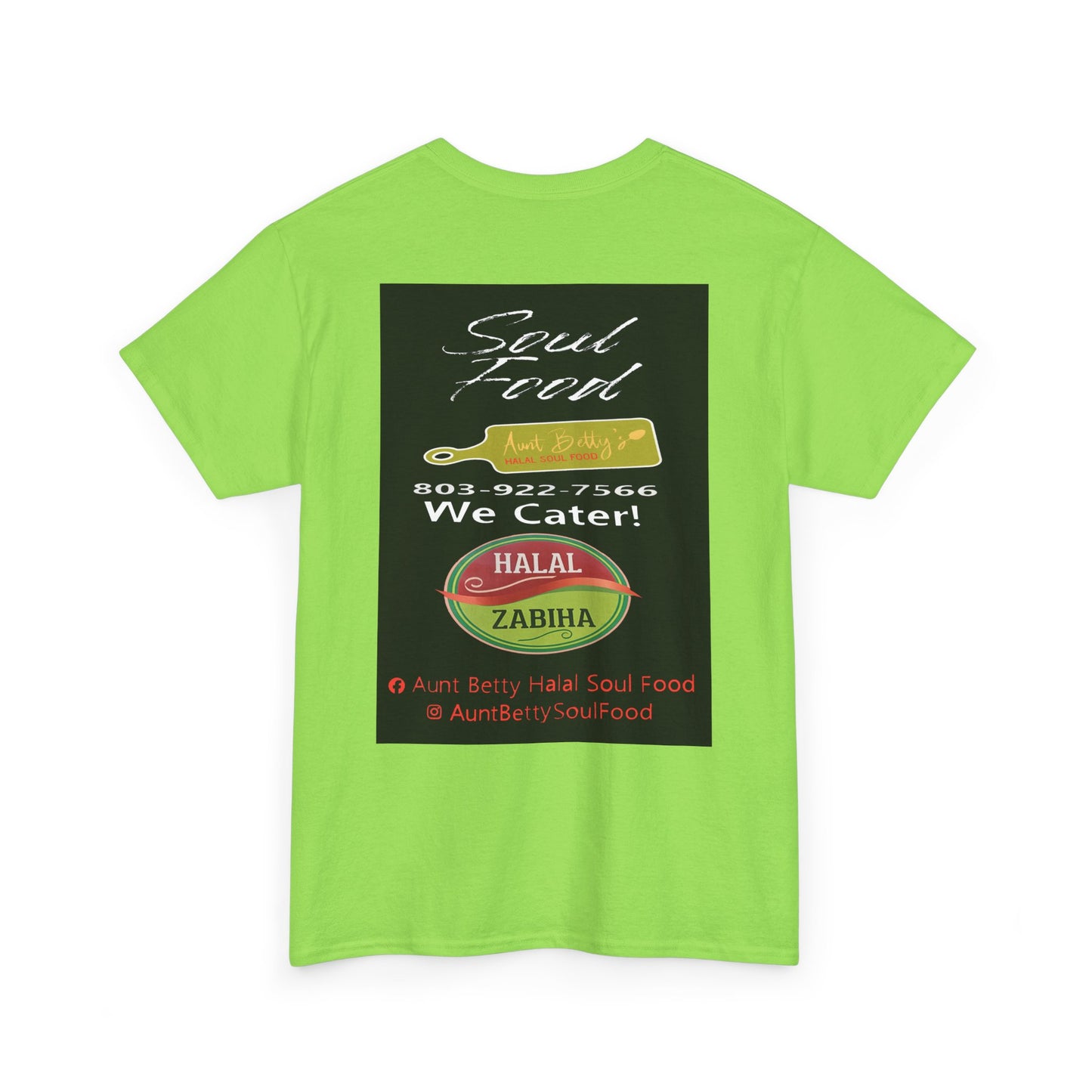 Aunt Betty's Soul Food Custom - Unisex Heavy Cotton Tee