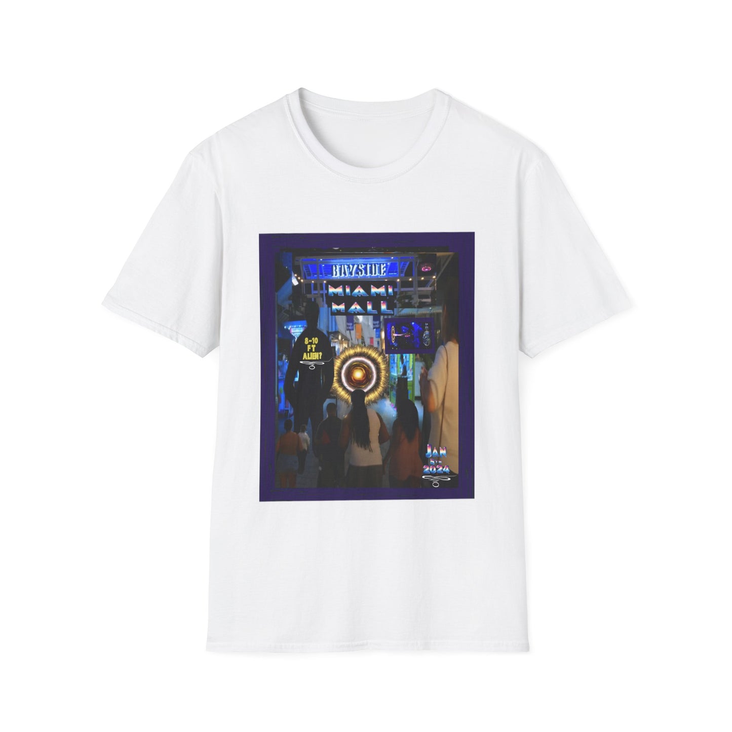 Miami Alien Mall 2 - Unisex Softstyle T-Shirt