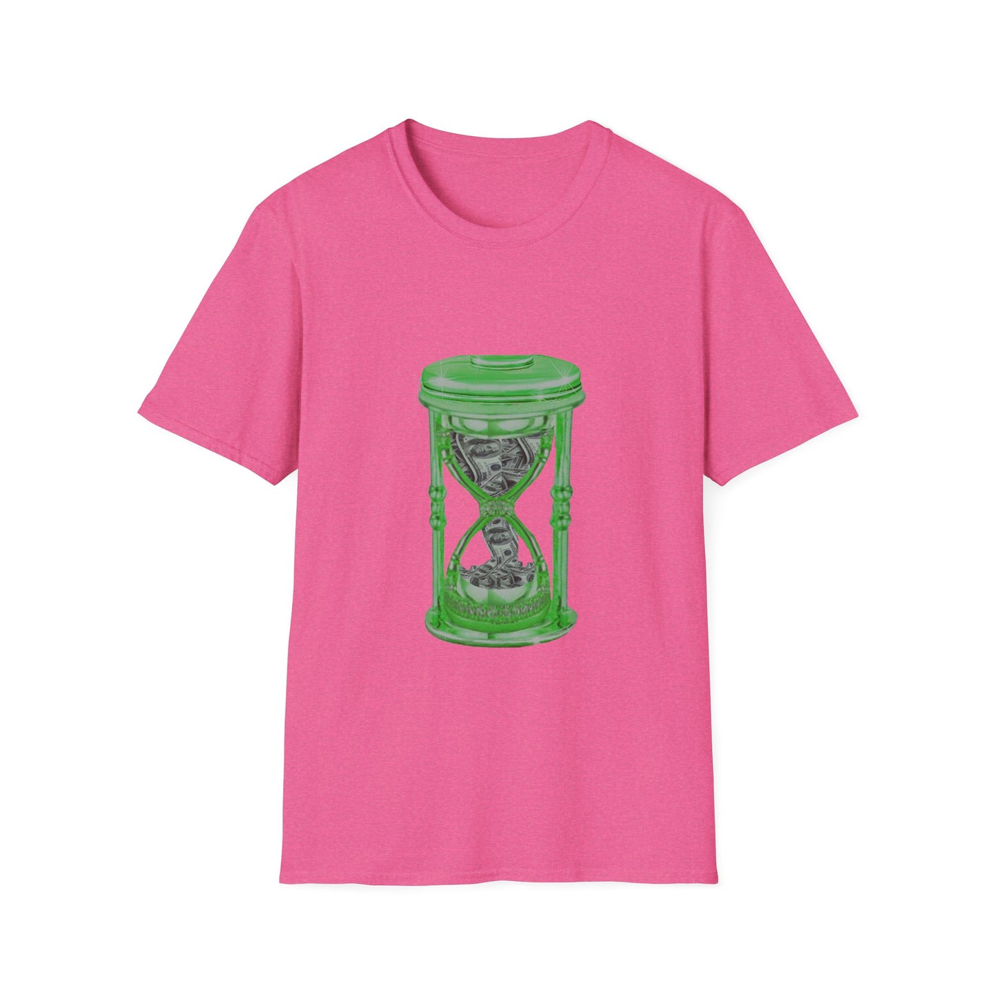 MY Time is MONEY Green - Unisex Softstyle T-Shirt