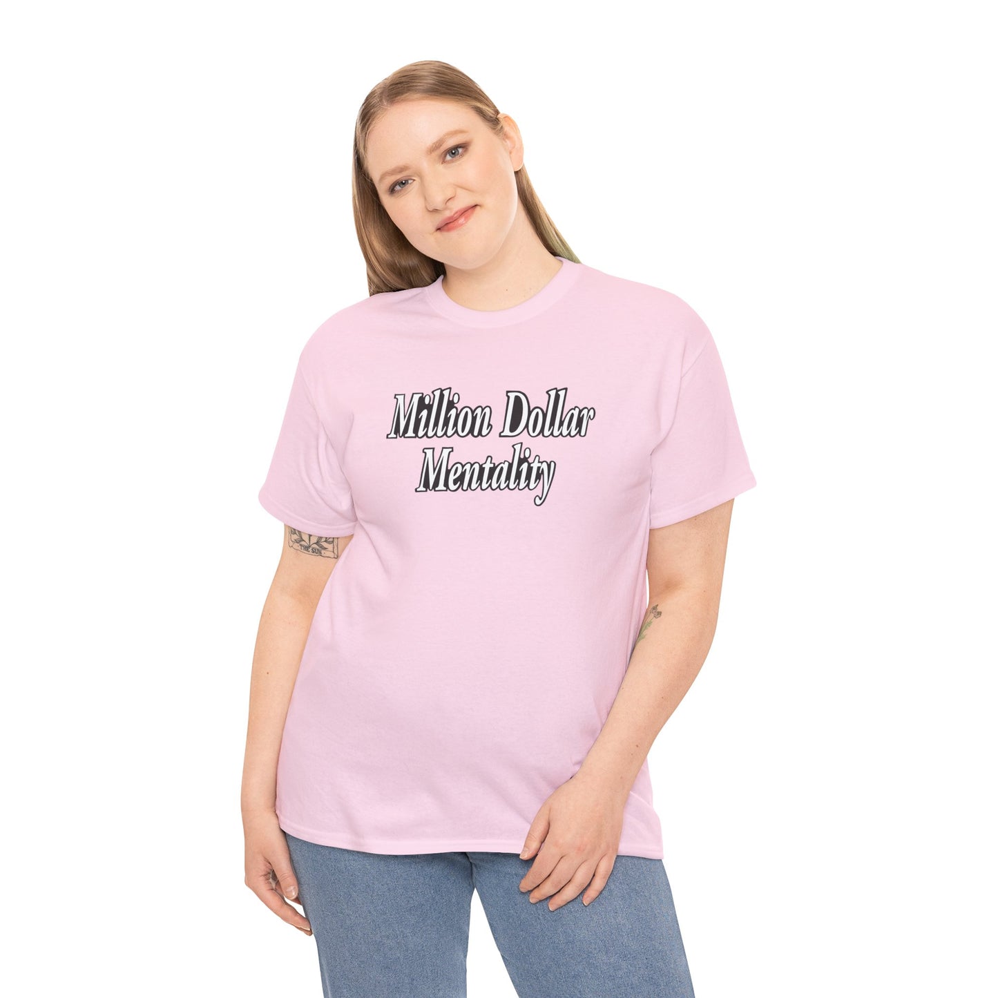 Copy of Million Dollar Mentality 1 Unisex Heavy Cotton Tee