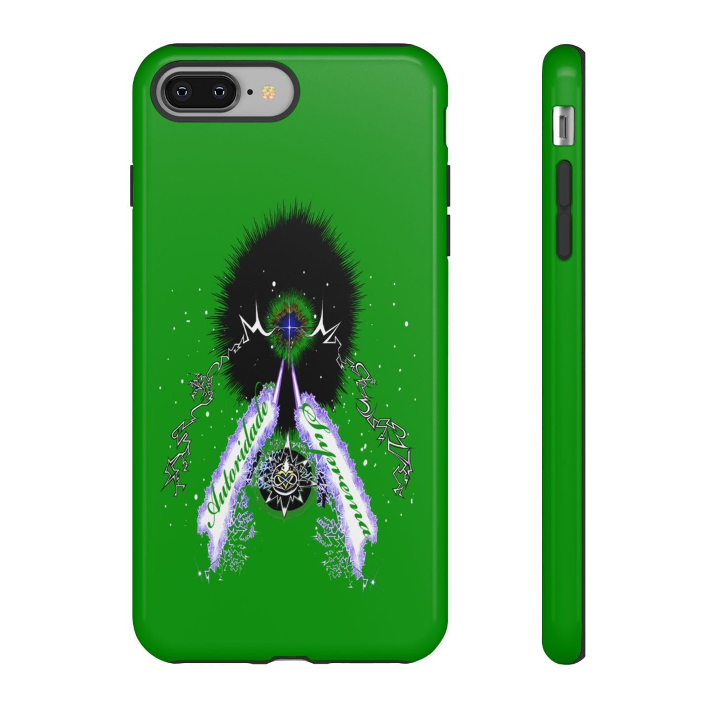 Autoridade Suprema -Portuguese -Green-Iphone only! Tough Cases
