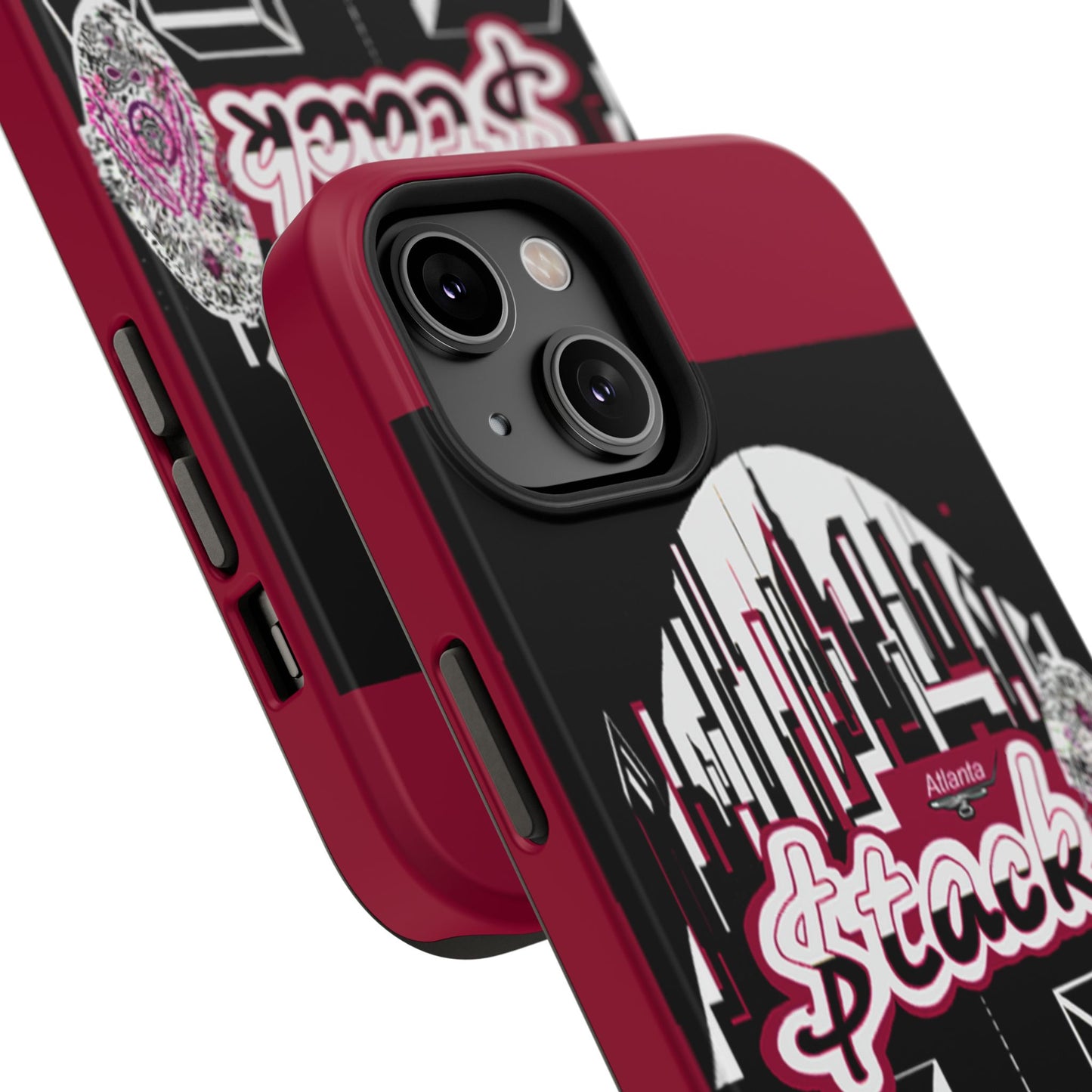 Stack-lanta 2!Remix Red Supreme Authority Iphone ONLY -Impact-Resistant Cases