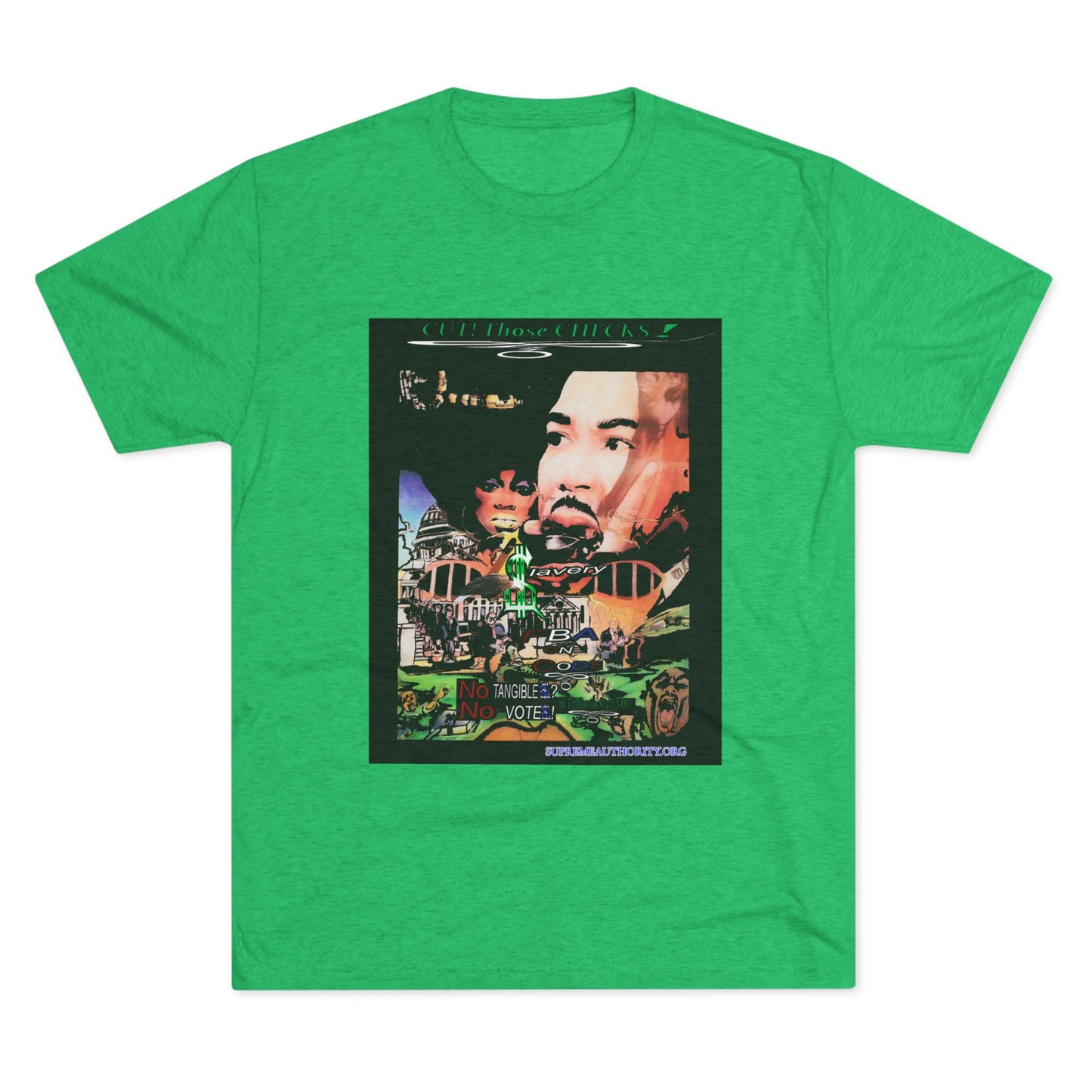 FBA On Code 1 -Unisex Tri-Blend Crew Tee