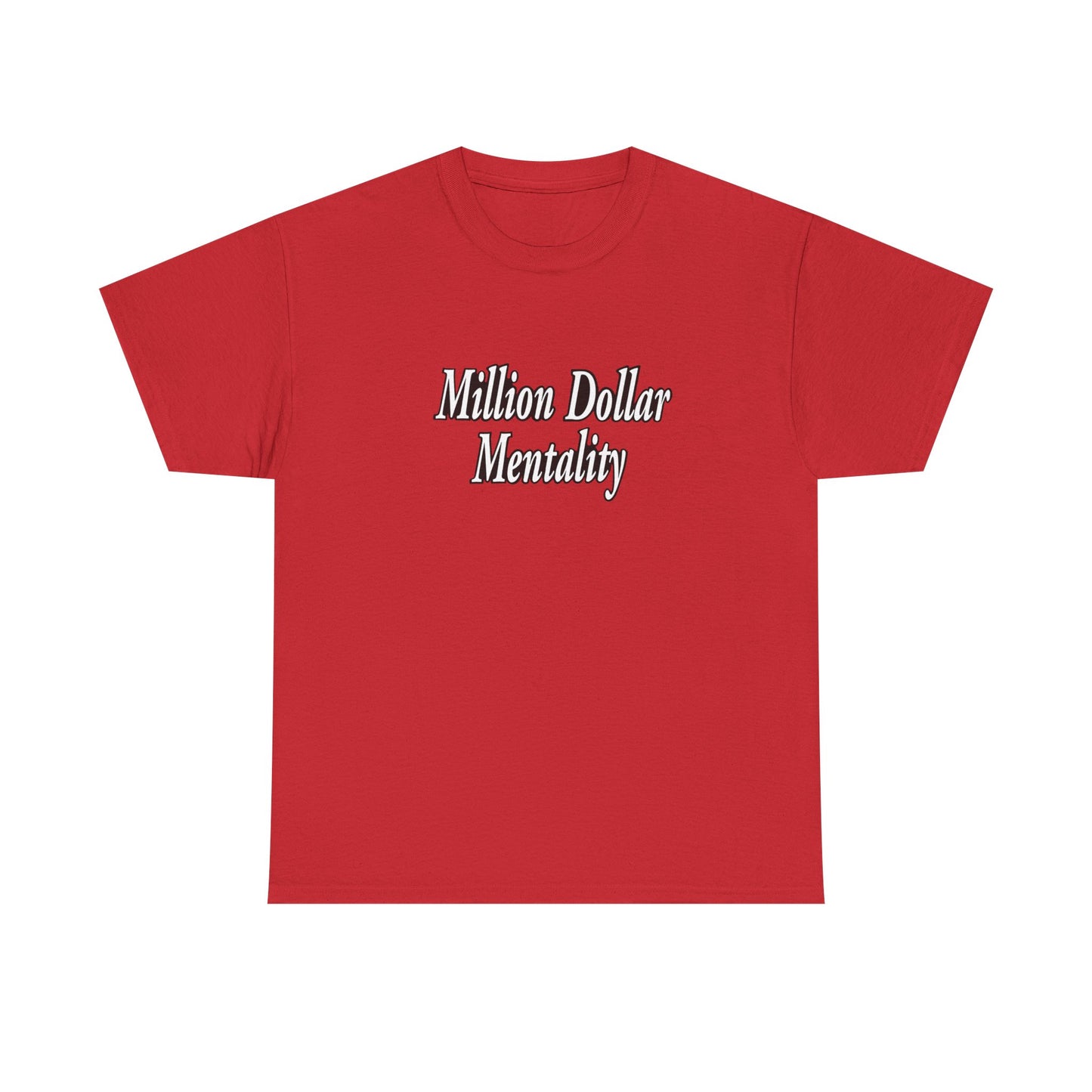 Copy of Million Dollar Mentality 2 w/ Life Hack Unisex Heavy Cotton Tee