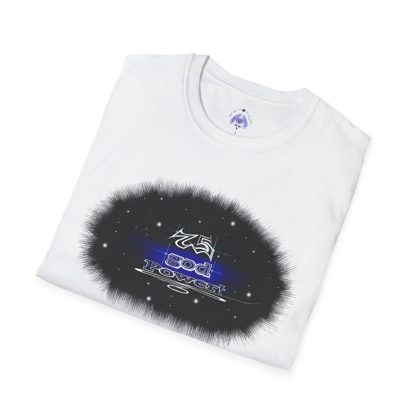 Supreme Authority 75 god power praying hands remix 1 Unisex Softstyle T-Shirt