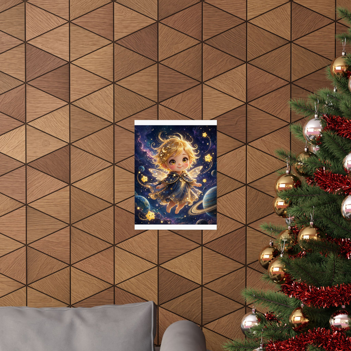 CELESTE — Little Star, Big Sky — Kids Room Poster