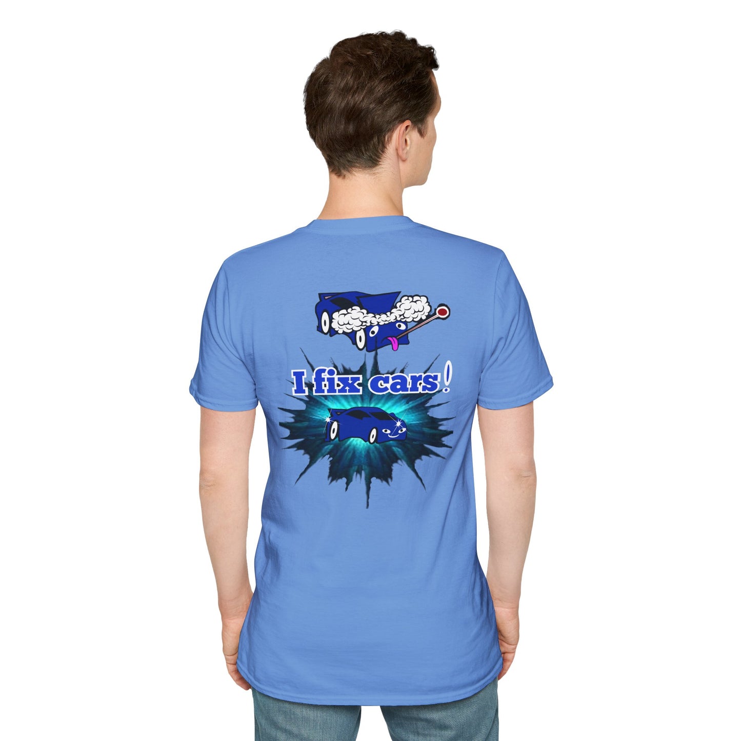 I fix cars! - Unisex Softstyle T-Shirt