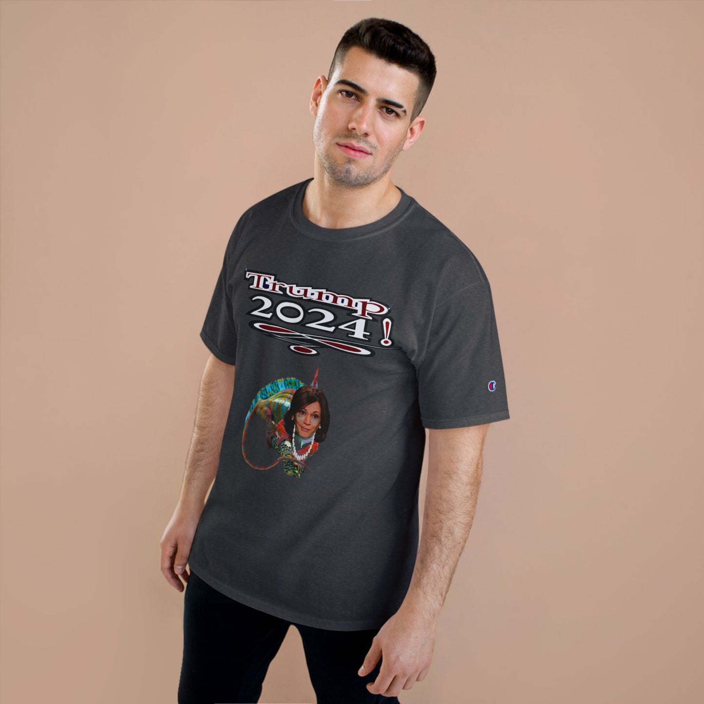 Trump Kamala Chameleon - Champion T-Shirt