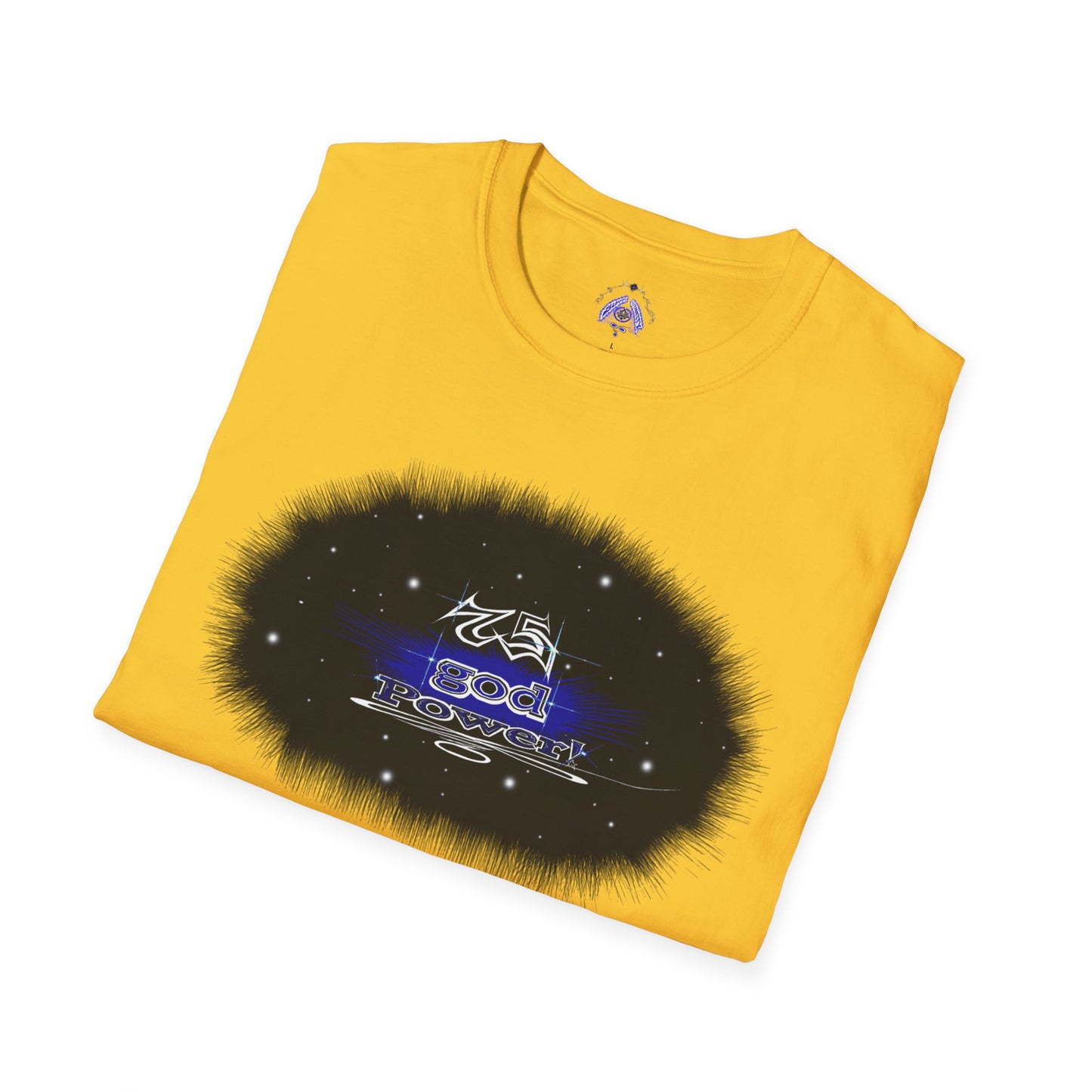 Supreme Authority 75 god power praying hands remix 1 Unisex Softstyle T-Shirt
