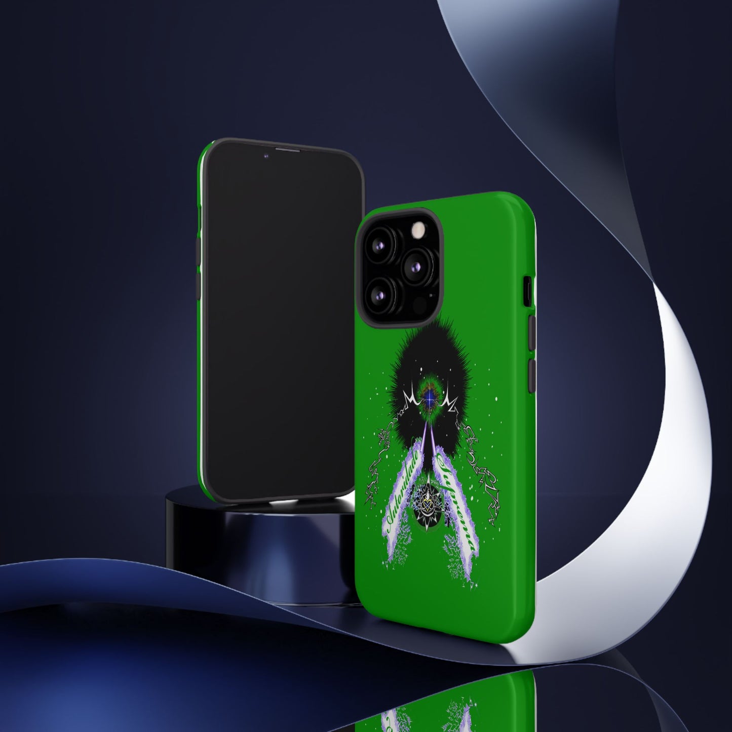 Autoridade Suprema -Portuguese -Green-Iphone only! Tough Cases