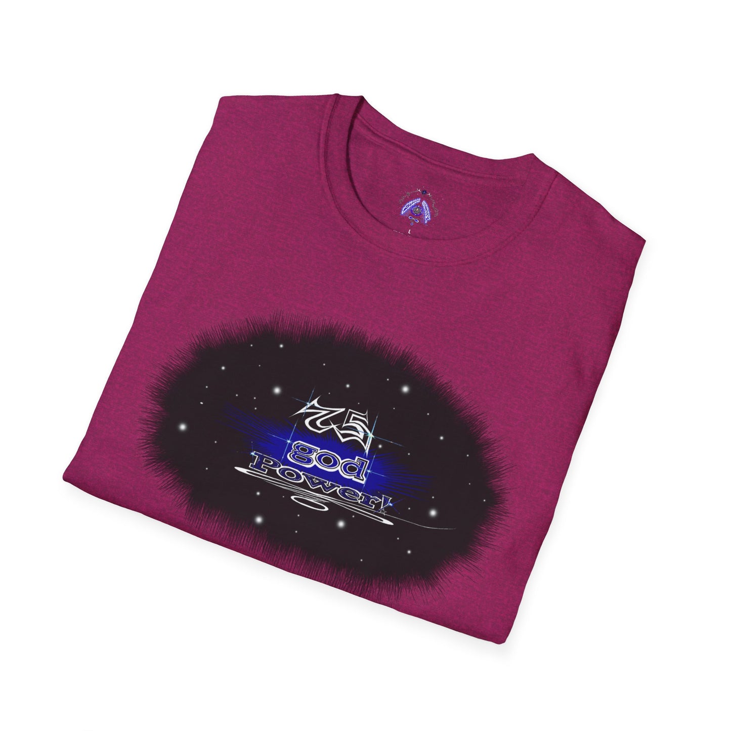 Supreme Authority 75 god power praying hands remix 1 Unisex Softstyle T-Shirt