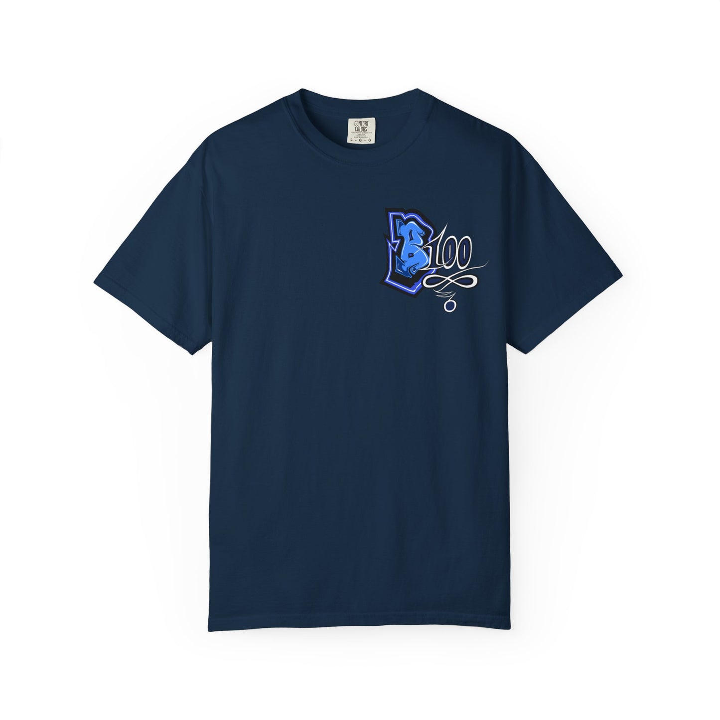 B100 -Garment-Dyed T-shirt, Casual Wear, Street Style, Gift for Friends, Everyday Comfort, Unique Graphic Tee