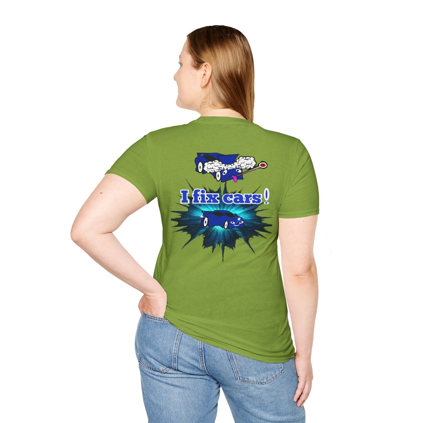 I fix cars! - Unisex Softstyle T-Shirt